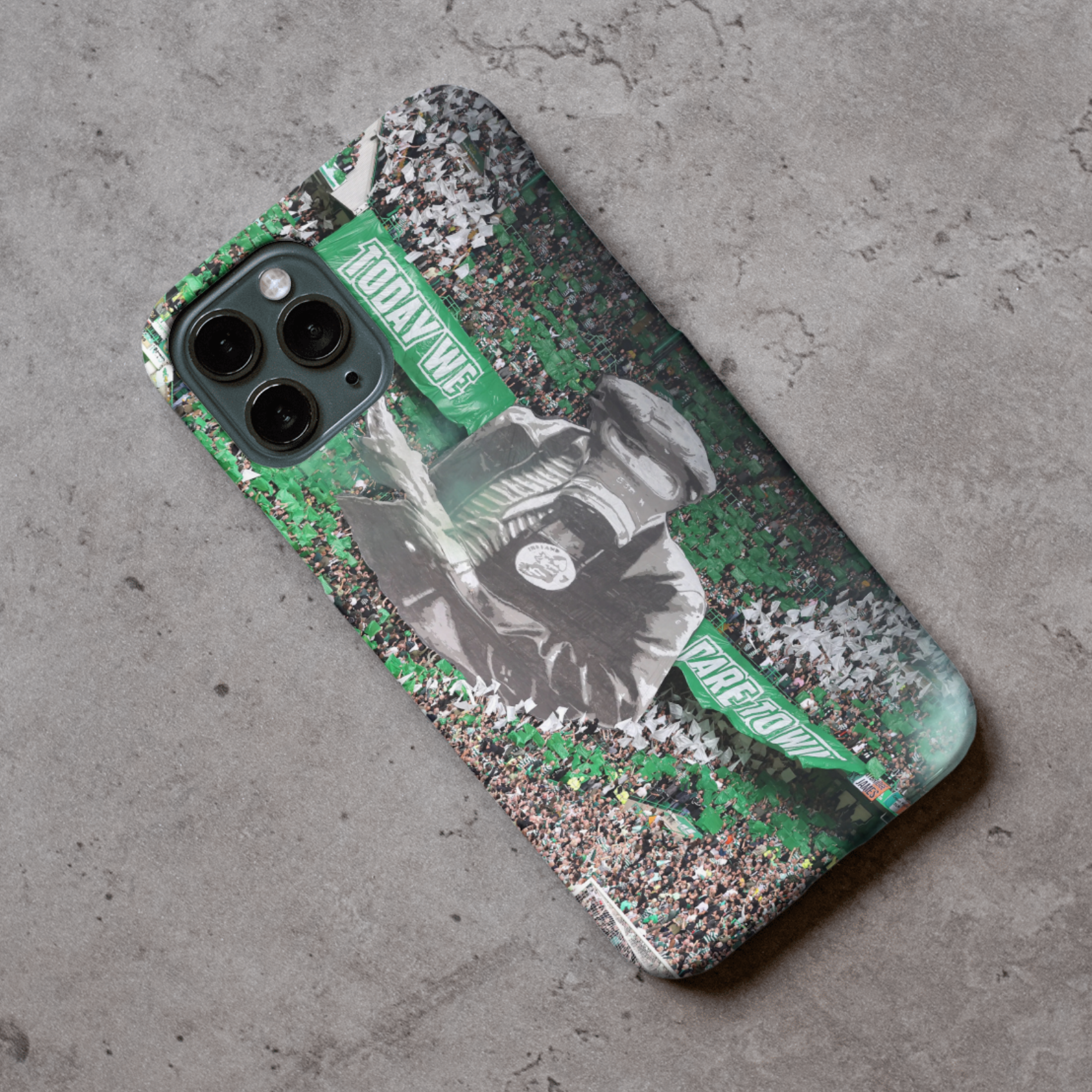 Glasgow Cel Ultra's Fans Protective Premium Silicone Rubber Phone Case Cover