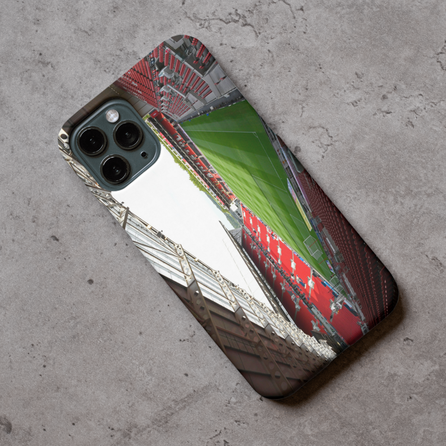 Bristol City Stadium Protective Premium Hard Rubber Silicone Phone Case Cover