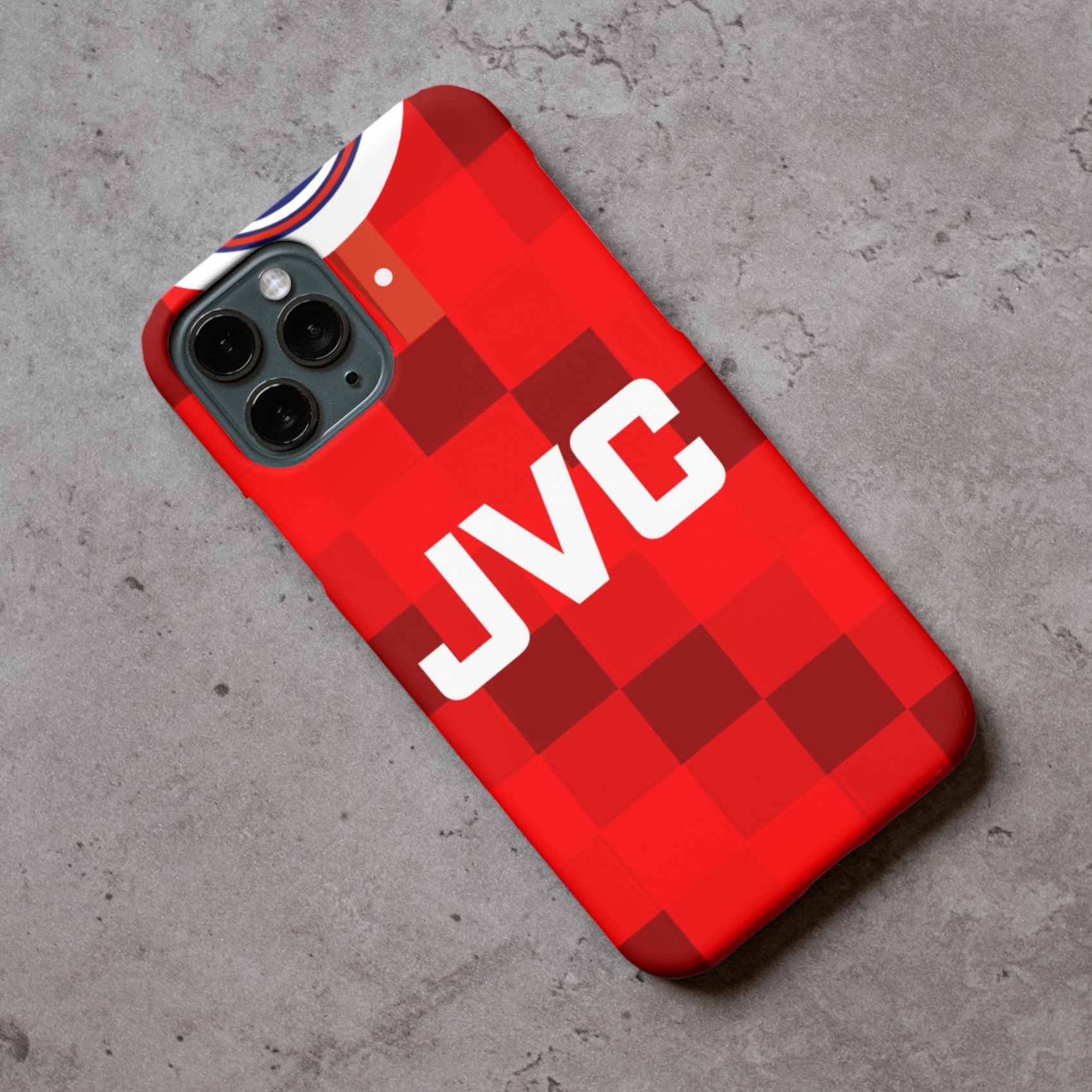 Aberdeen Retro Shirt Protective Premium Hard Rubber Silicone Phone Case Cover