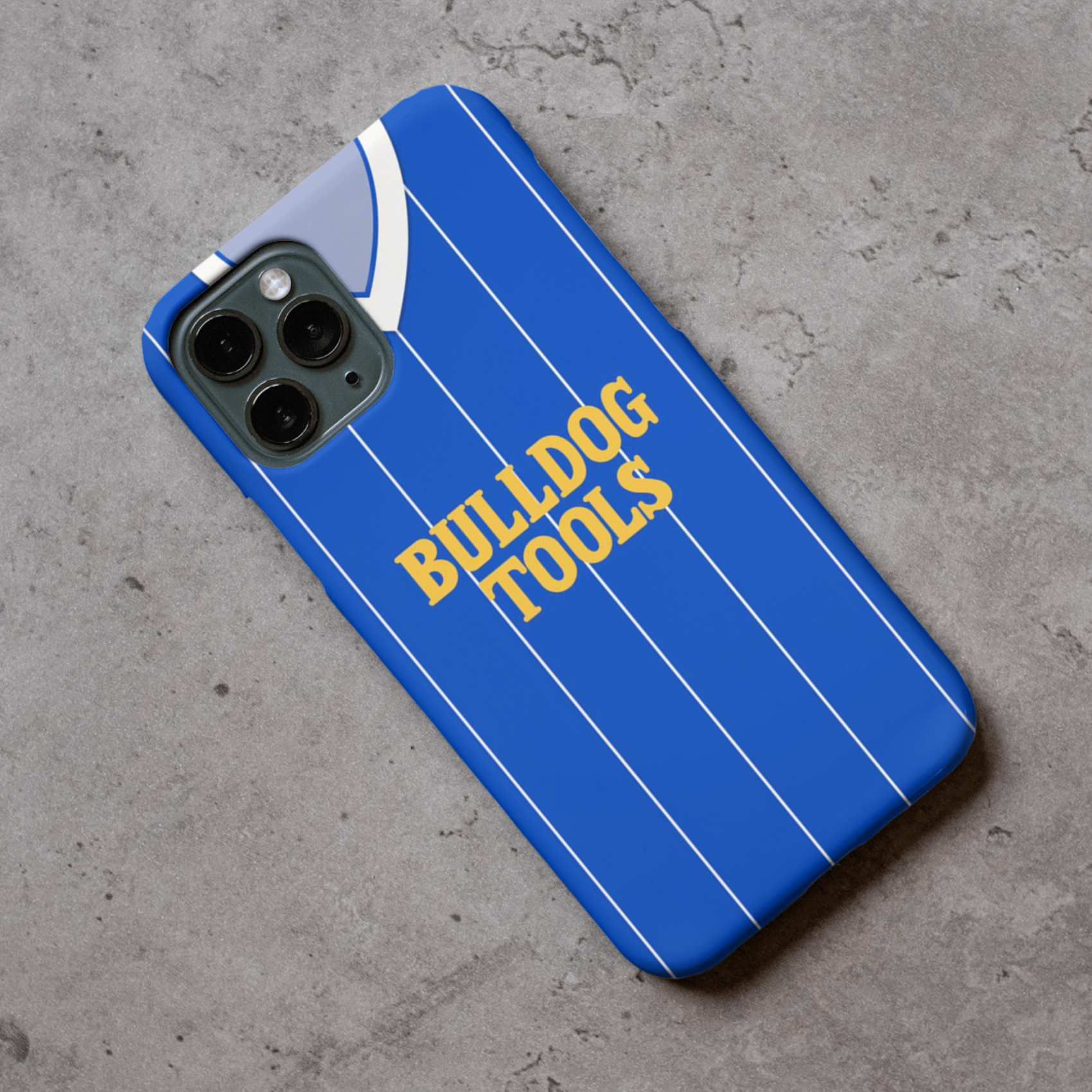 Wigan Home Retro Shirt Rubber Premium Phone Case (Free P&P)