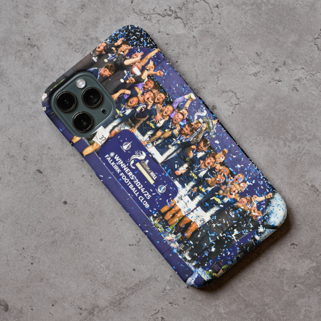 Falkirk Champions Protective Premium Hard Rubber Silicone Phone Case Cover