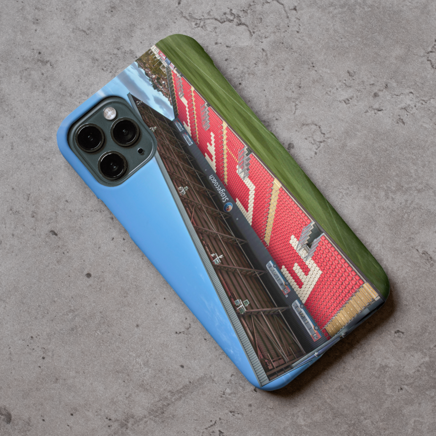 Exeter City Stadium Protective Premium Hard Rubber Silicone Phone Case Cover