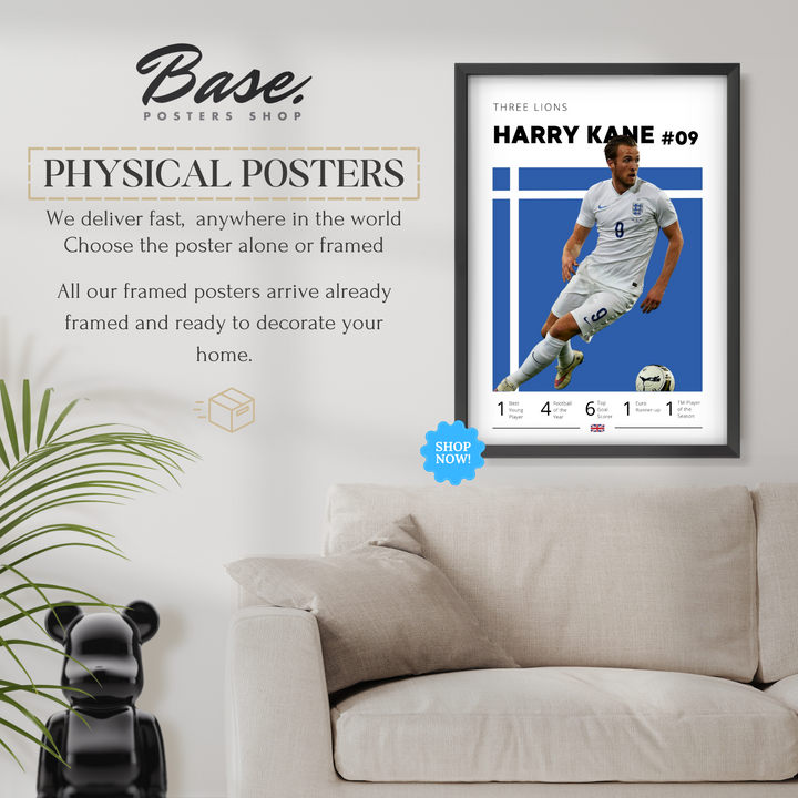 Harry Kane Three Lions - Image 3