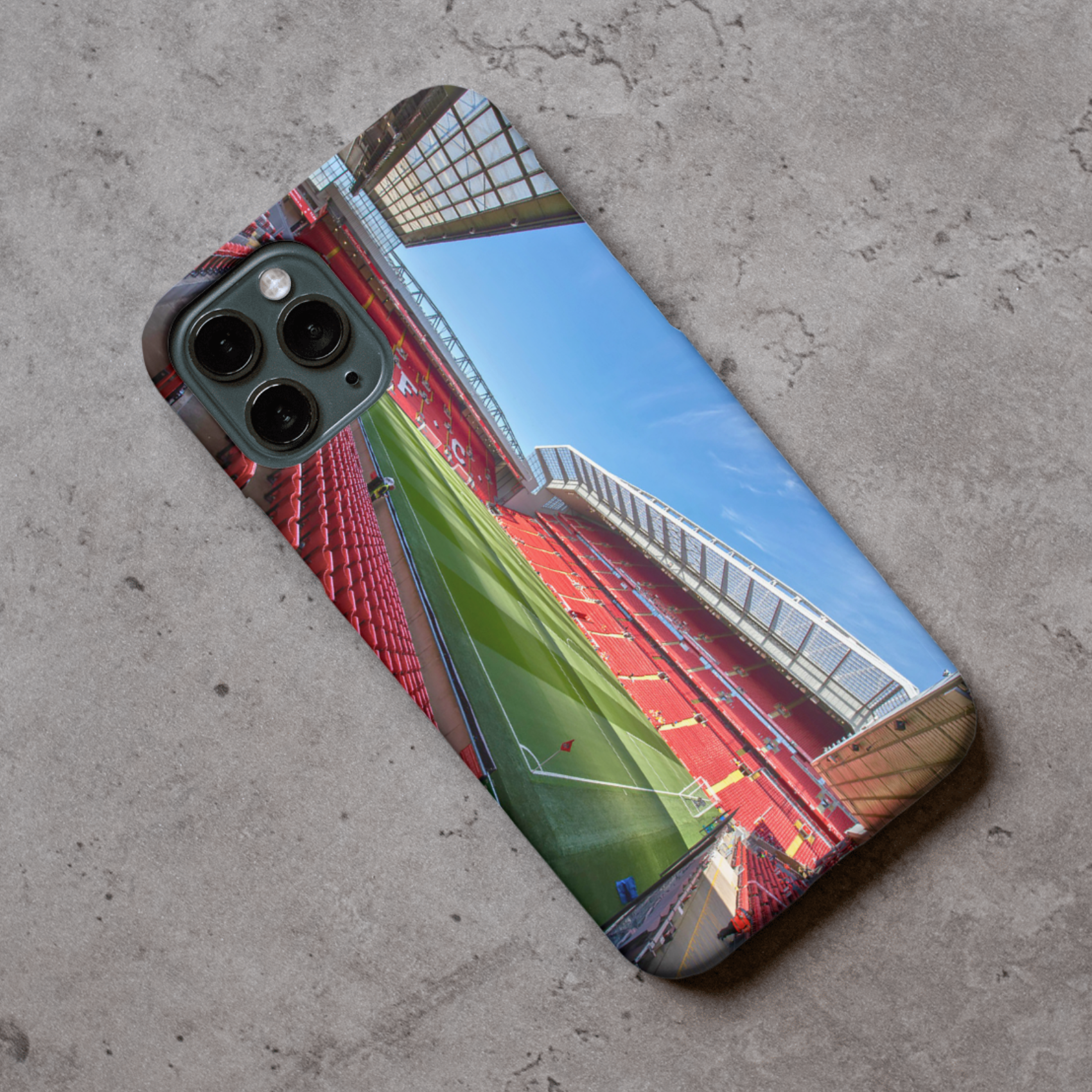 Liverpool Stadium Protective Premium Hard Rubber Silicone Phone Case Cover