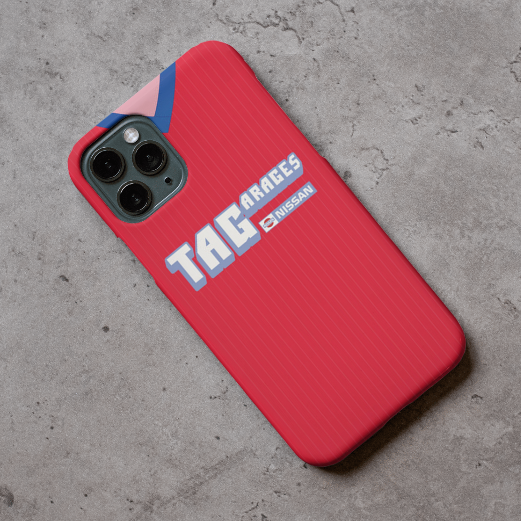 Aldershot Retro Shirt Rubber Premium Phone Case (Free P&P)
