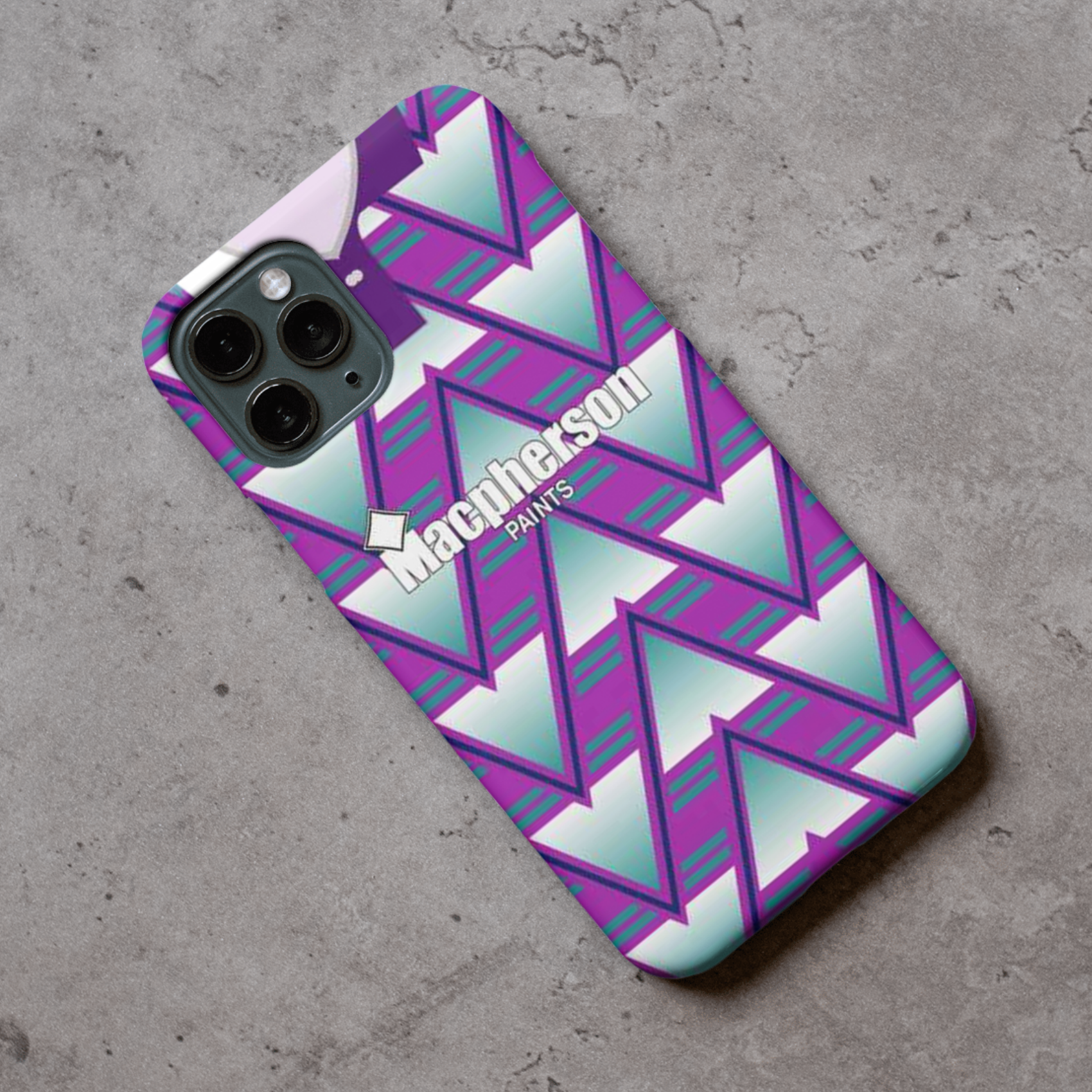 Bury Retro Shirt Rubber Premium Phone Case