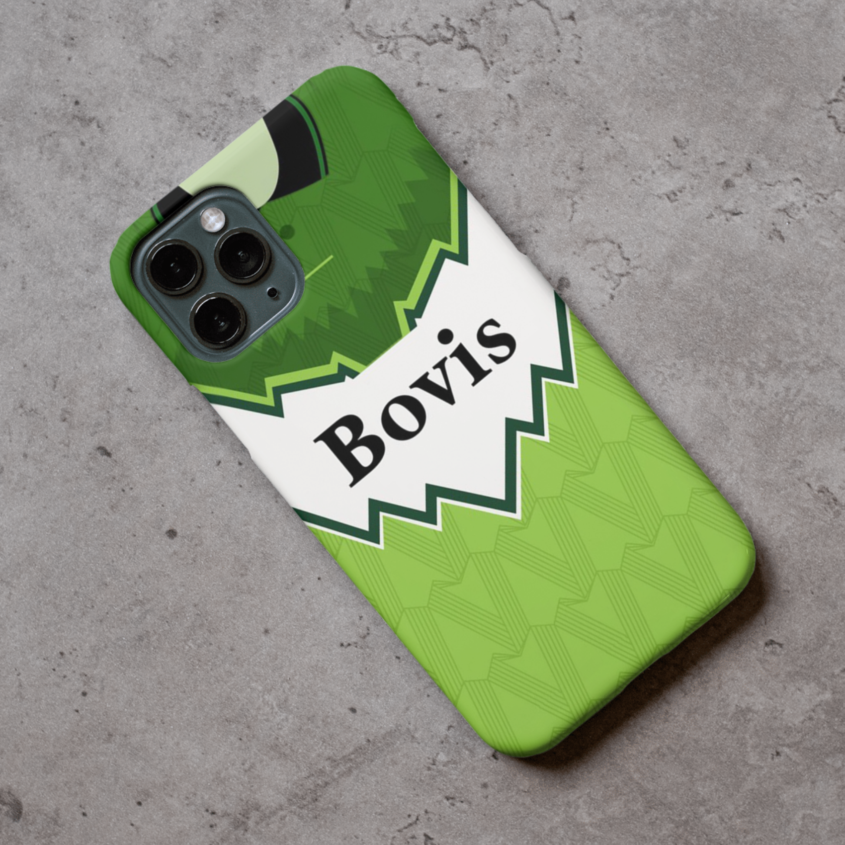 Oldham 1991 Away Retro Protective Premium Hard Rubber Silicone Phone Case Cover