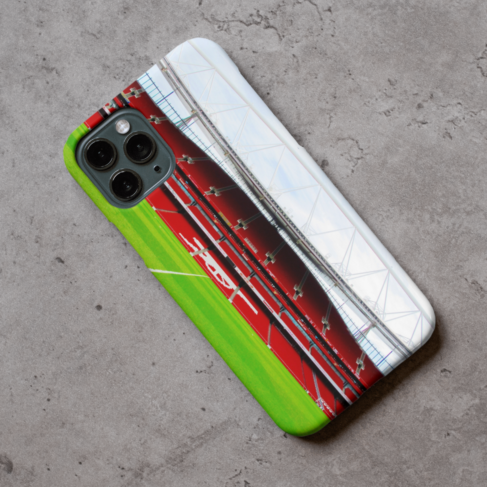 Ars North London Stadium Protective Premium Hard Rubber Silicone Phone Case Cover