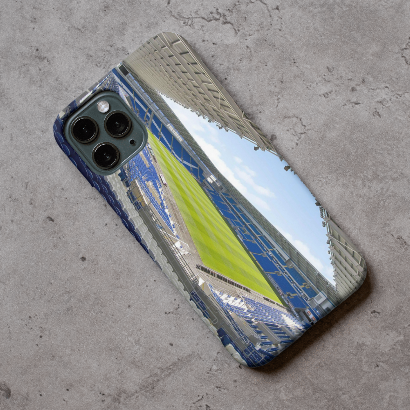 Cardiff Stadium Protective Premium Hard Rubber Silicone Phone Case Cover