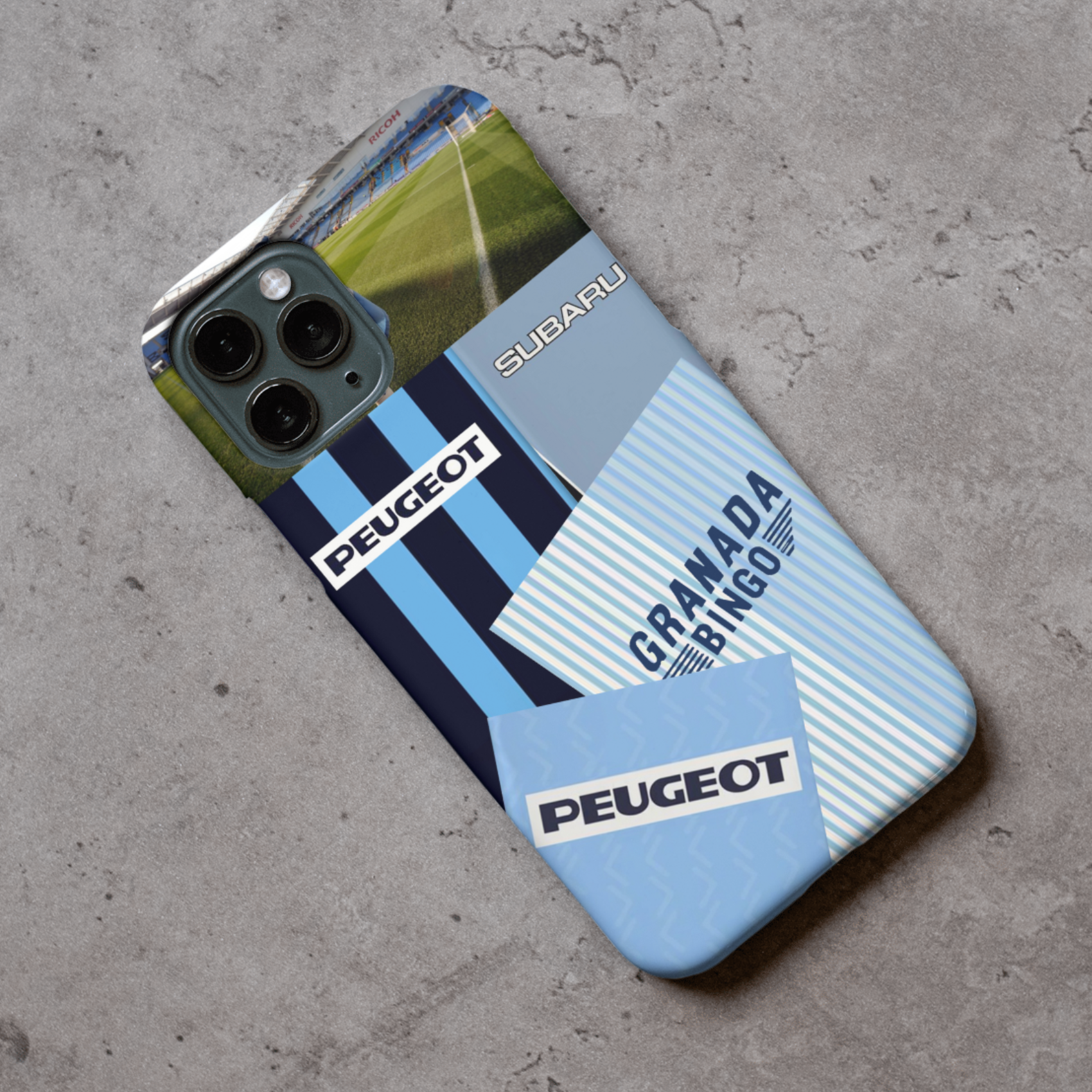 Coventry Home Retro Shirt Collage Protective Premium Hard Rubber Silicone Phone Case Cover