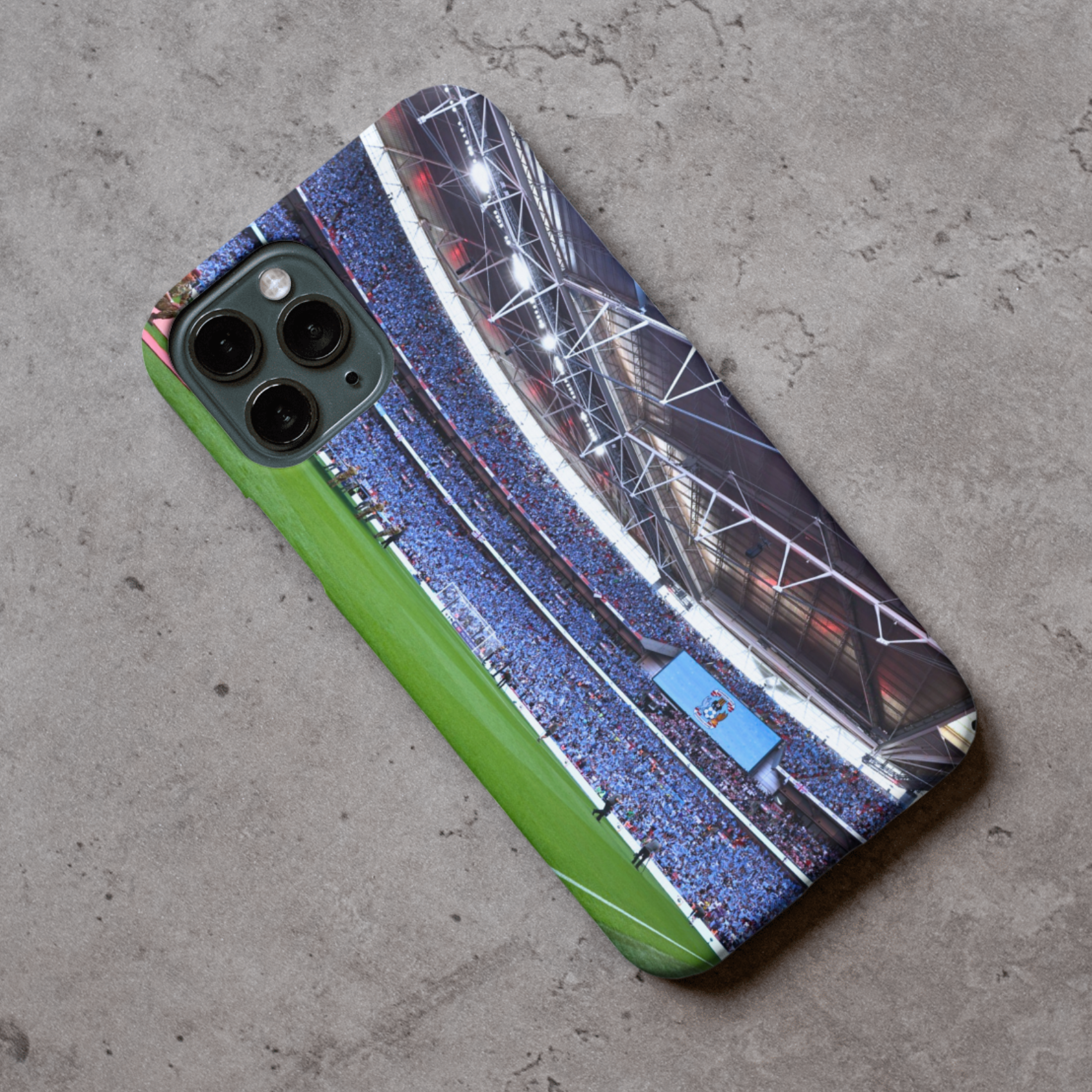 Coventry Wembley Protective Premium Hard Rubber Silicone Phone Case Cover