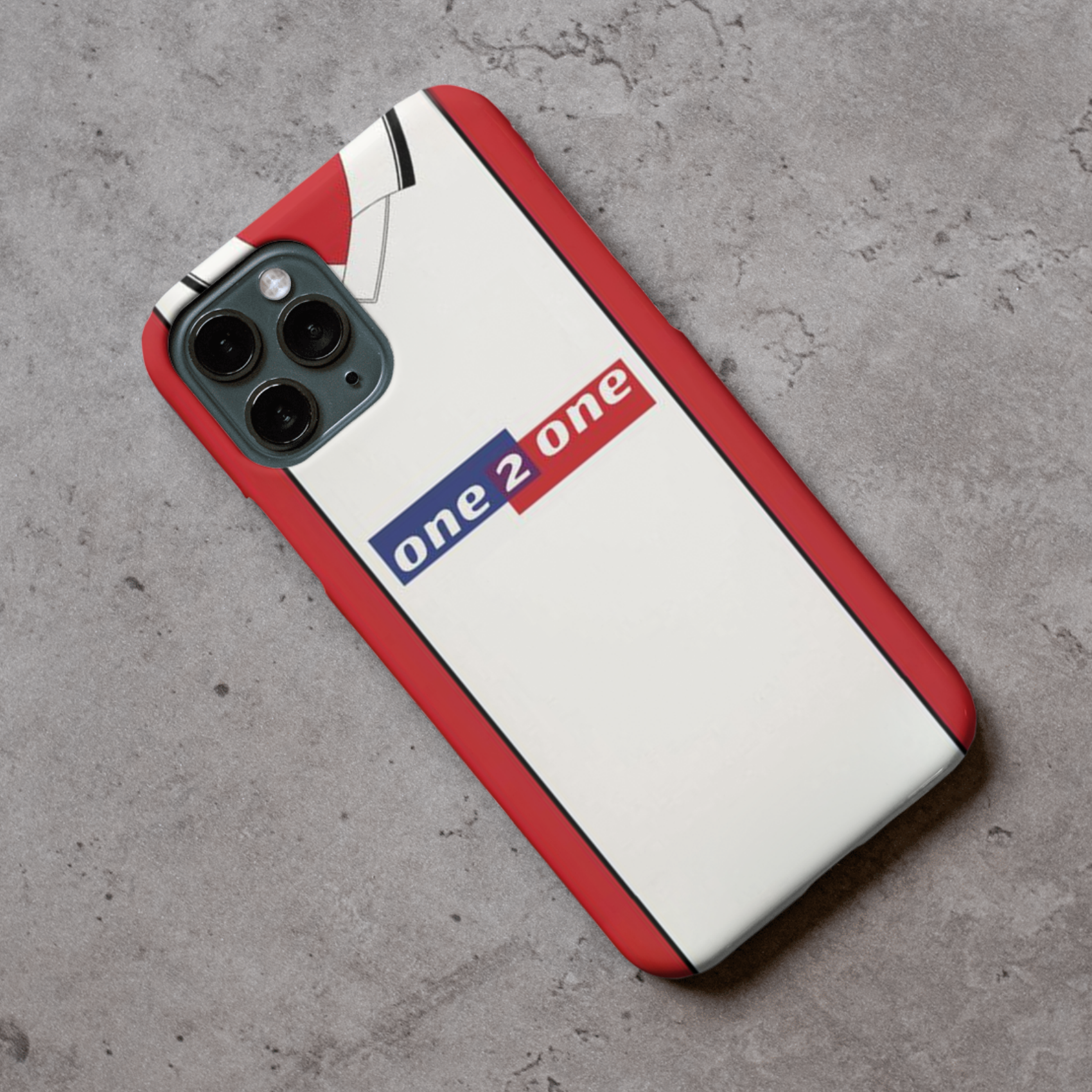 Rotherham United Home Retro Protective Premium Hard Rubber Silicone Phone Case Cover