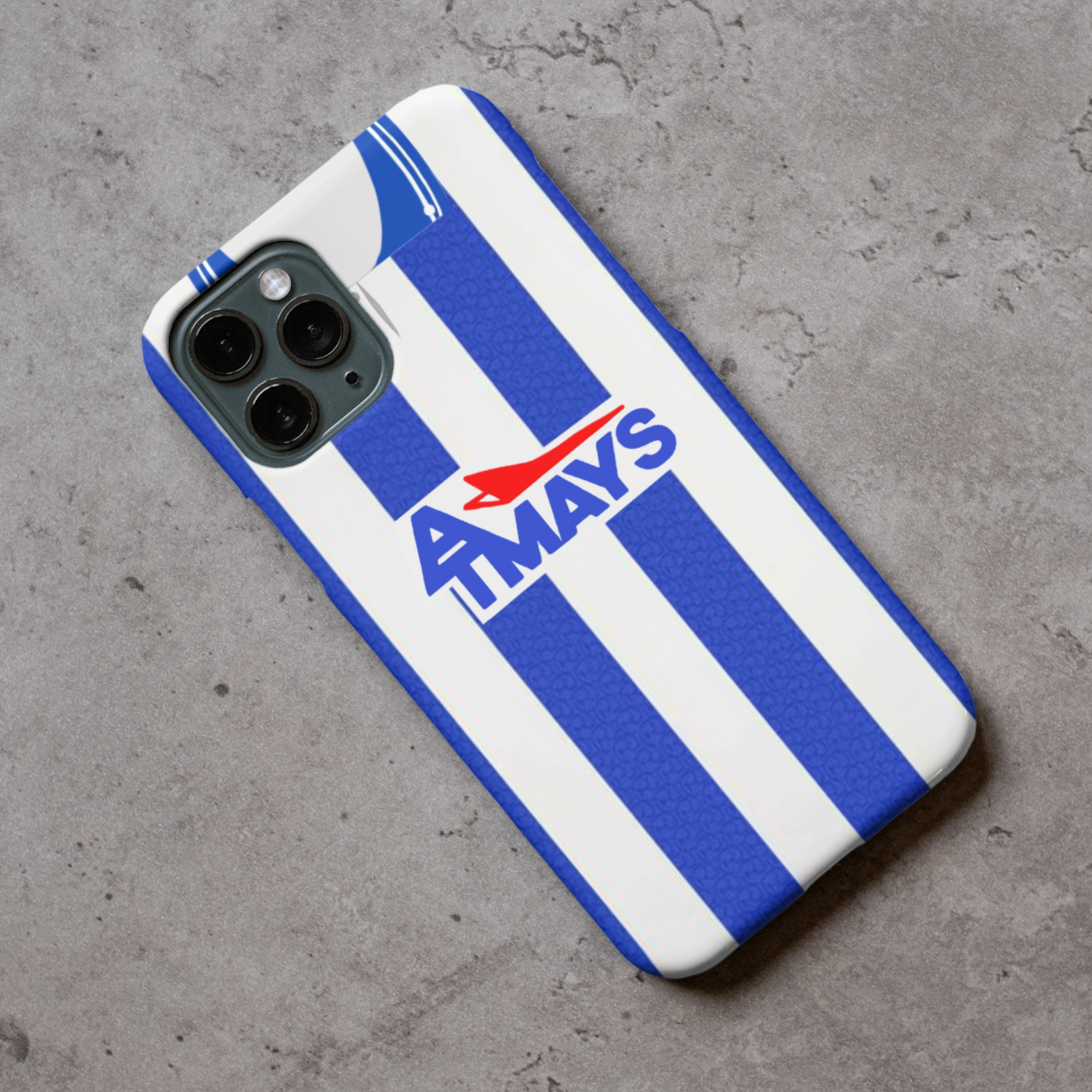 Kilmarnock Retro Protective Premium Hard Rubber Silicone Phone Case Cover