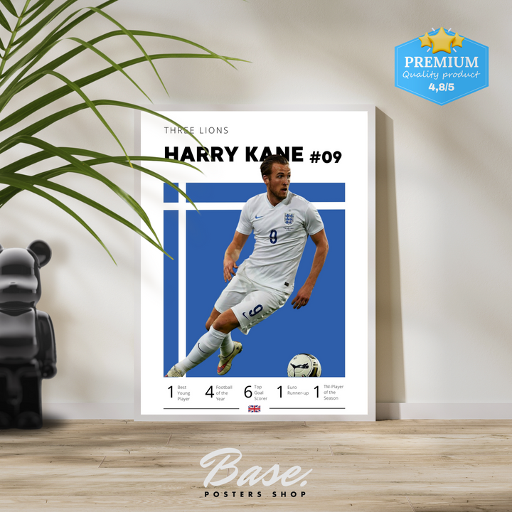 Harry Kane Three Lions - Image 4