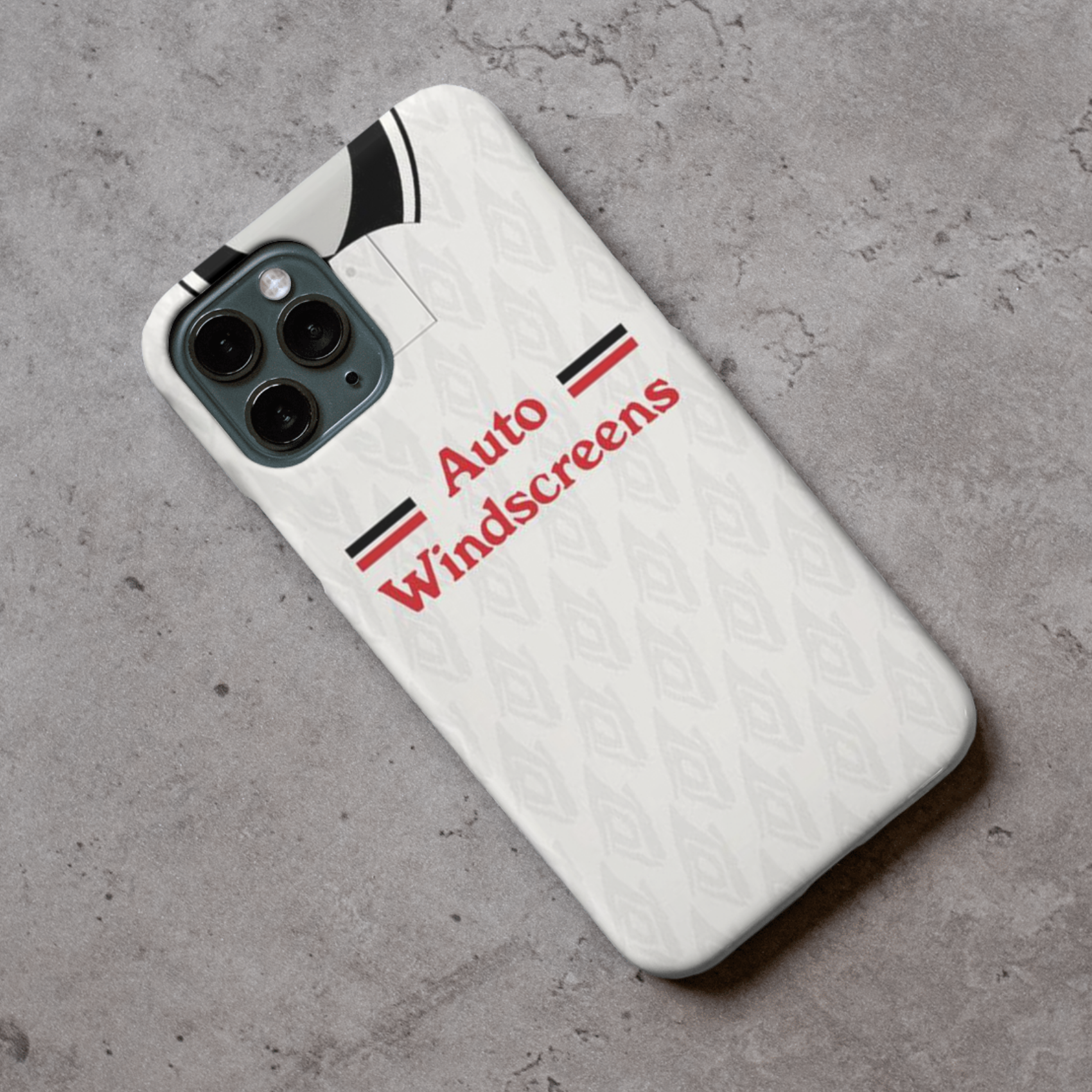 Derby County Retro Football Shirt Protective Hard Premium Rubber Silicone Phone Case Cover