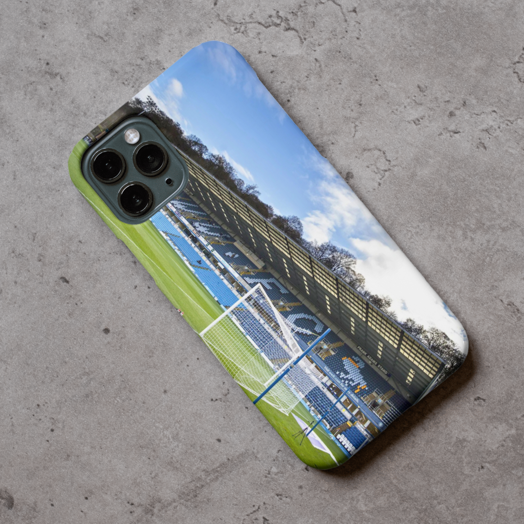 Wycombe Stadium Protective Premium Hard Rubber Silicone Phone Case Cover