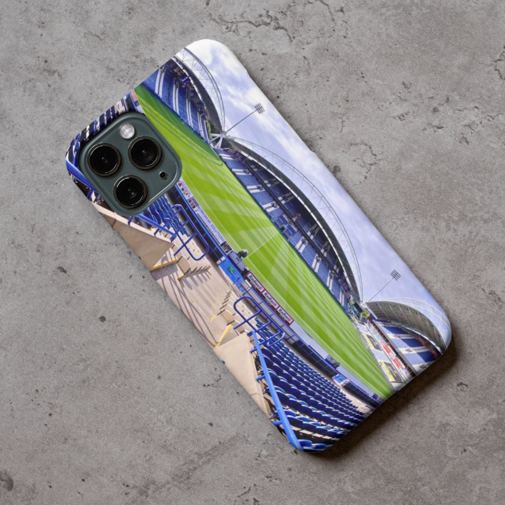 Huddersfield Stadium Rubber Protective Premium Hard Rubber Silicone Phone Case Cover