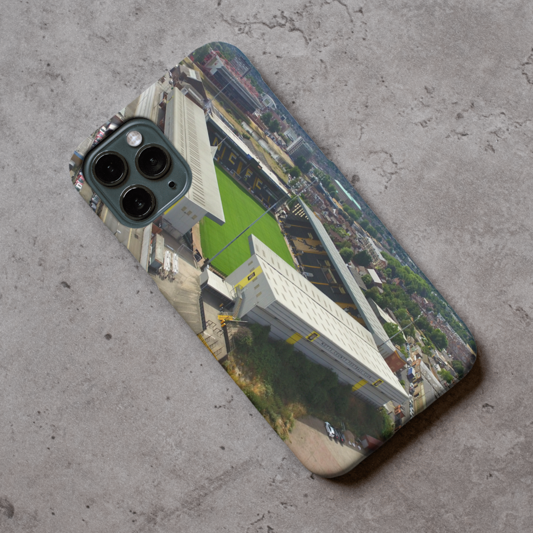 Notts County Stadium Rubber Premium Phone Case (Free P&P)