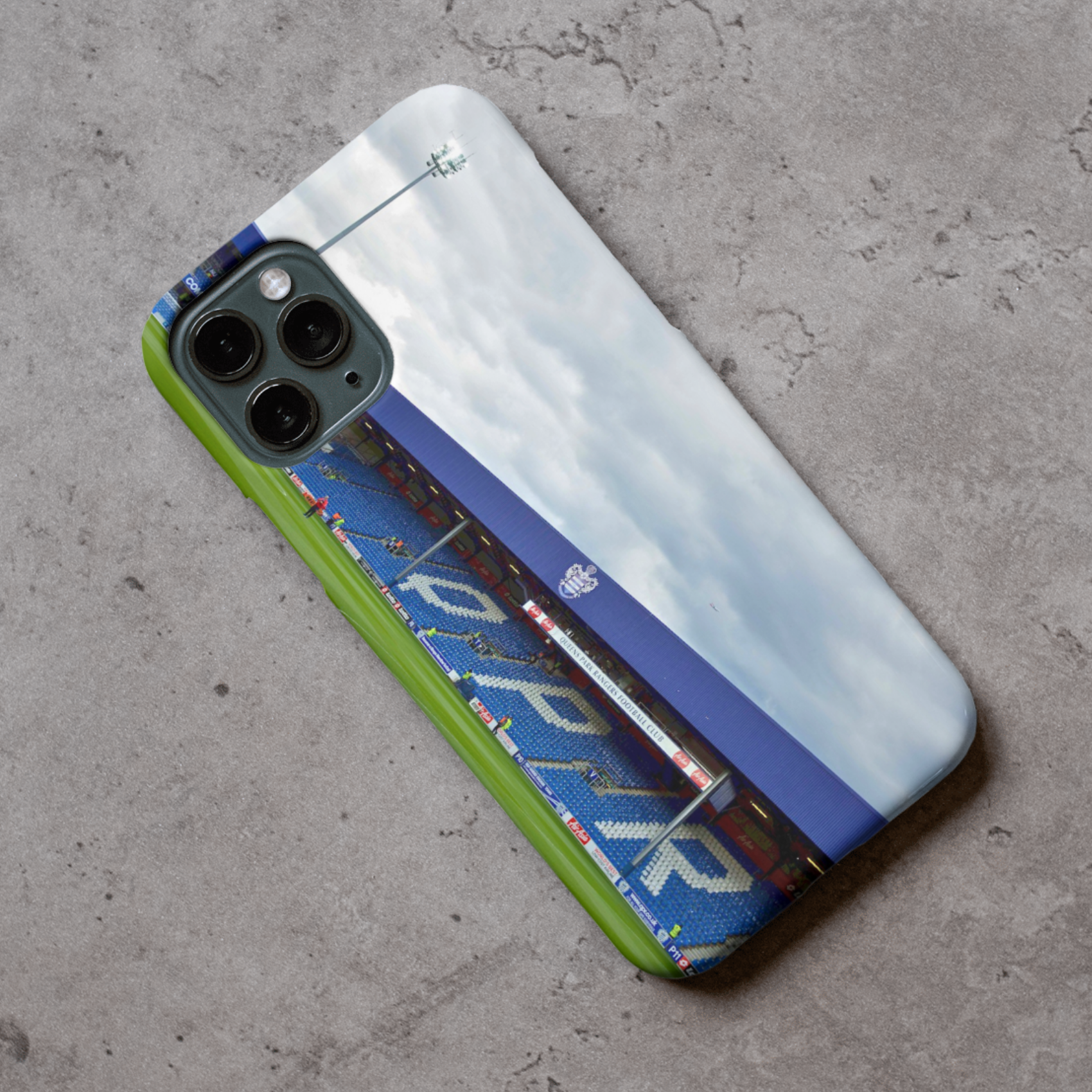 Queens Park Rangers Stadium Protective Premium Hard Rubber Silicone Phone Case Cover