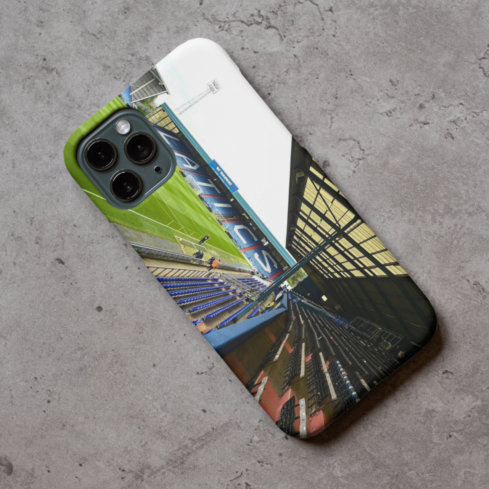 Oldham Stadium Protective Premium Hard Rubber Silicone Phone Case Cover