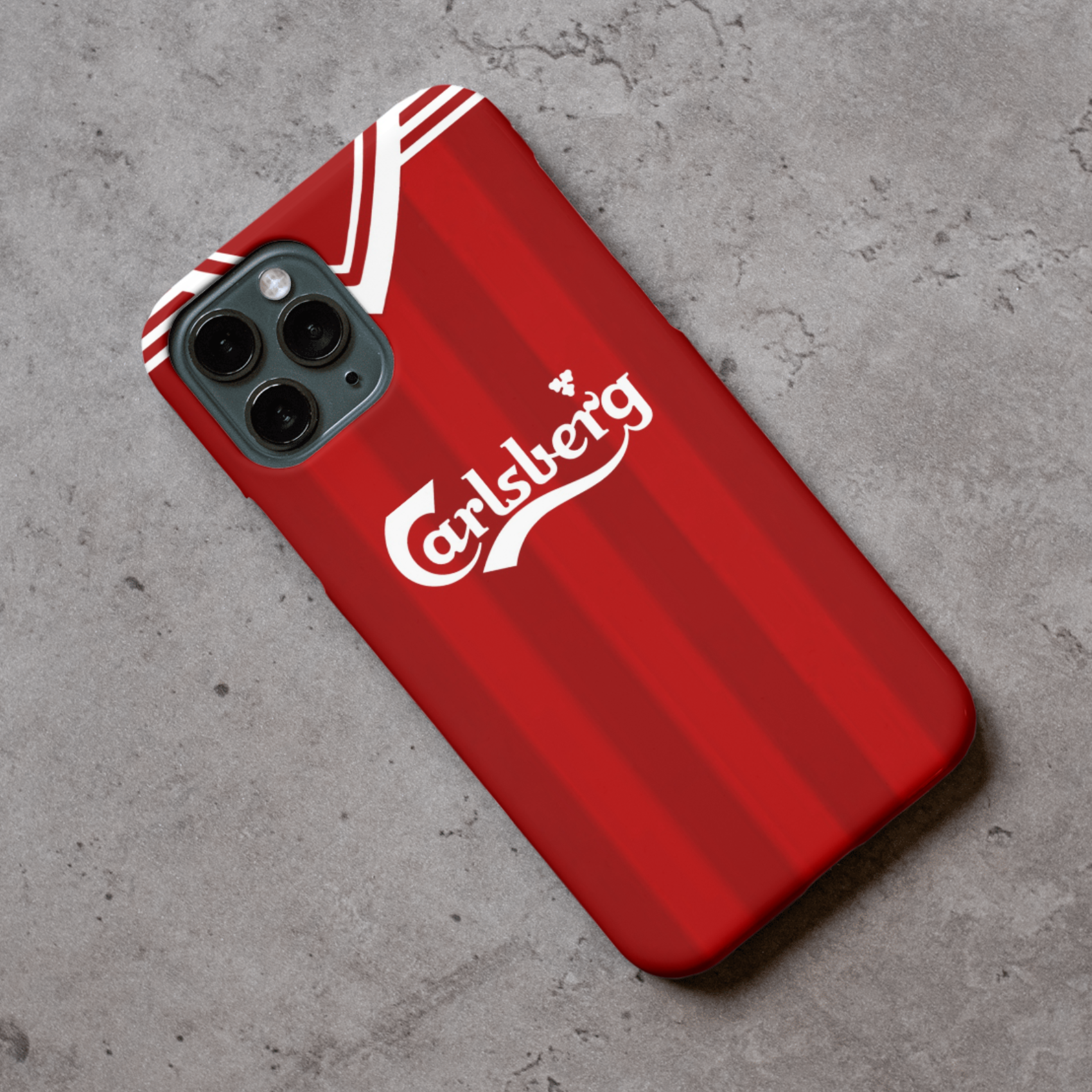 Liverpool Home Shirt Protective Premium Hard Rubber Silicone Phone Case Cover