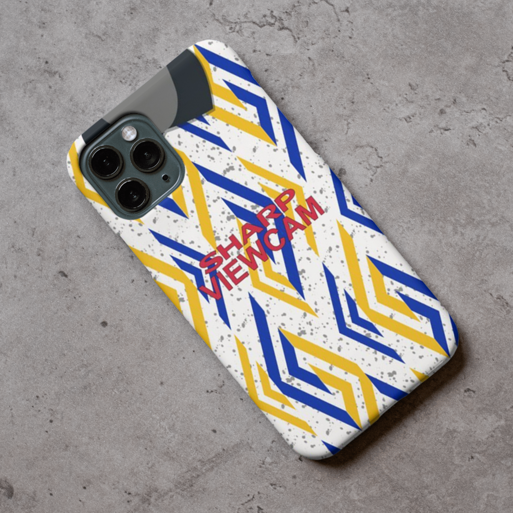 Man Utd GK Retro Protective Premium Hard Rubber Silicone Phone Case Cover