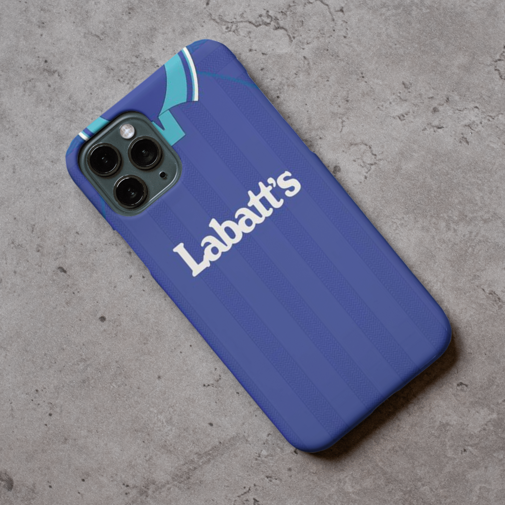 Nottingham Forest Retro Football Shirt Protective Premium Hard Rubber Silicone Phone Case Cover