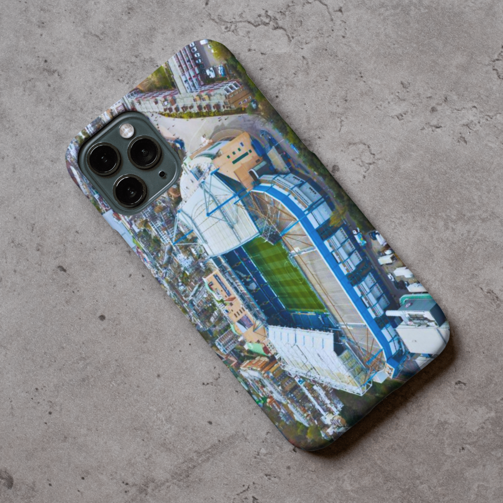 Chelsea Stadium Protective Premium Hard Rubber Silicone Phone Case Cover