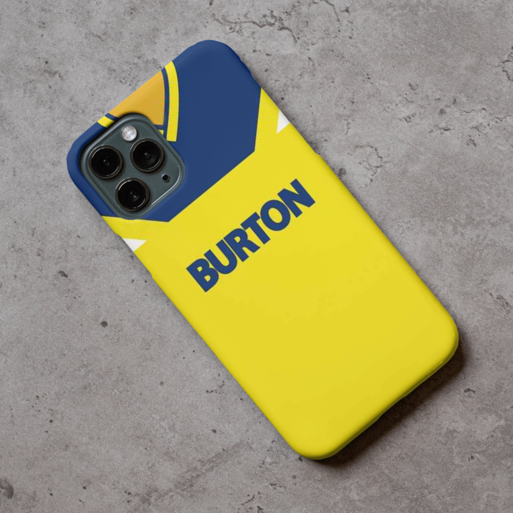 Leeds Away Retro Shirt Protective Premium Hard Rubber Silicone Phone Case Cover