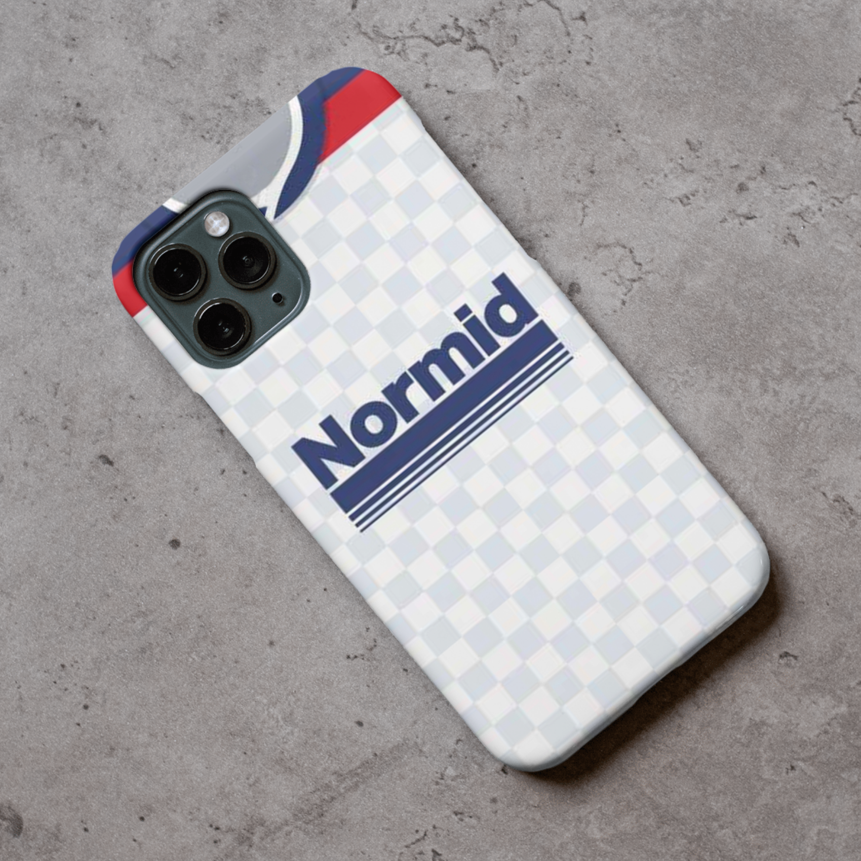 Bolton Wanderers Home Retro Rubber Premium Phone Case (Free P&P)