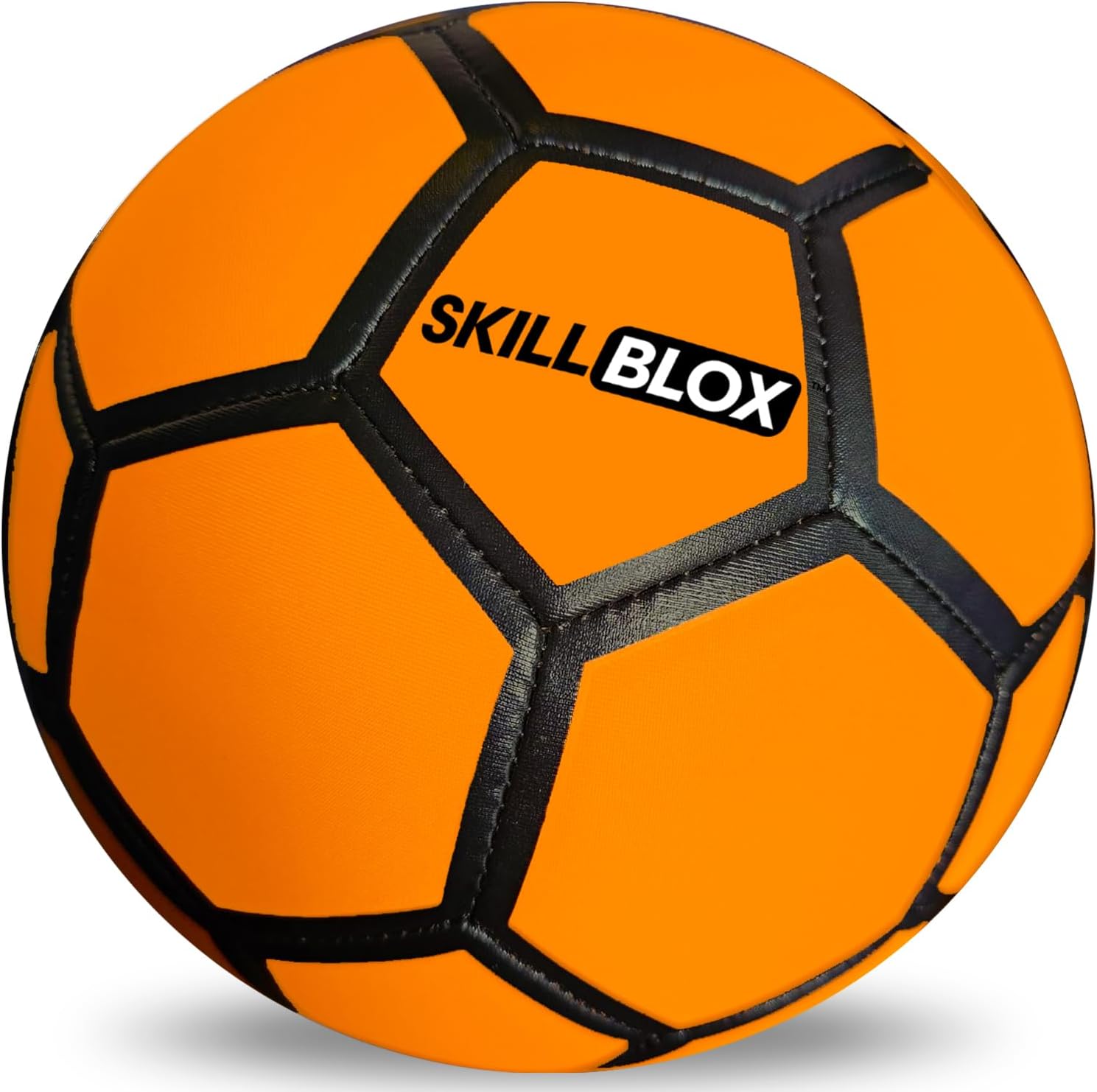 SoftStrike Home Indoor Skills Training Soccer Ball - Soccer Gifts for Boys - Skills Ball for House - Size 4