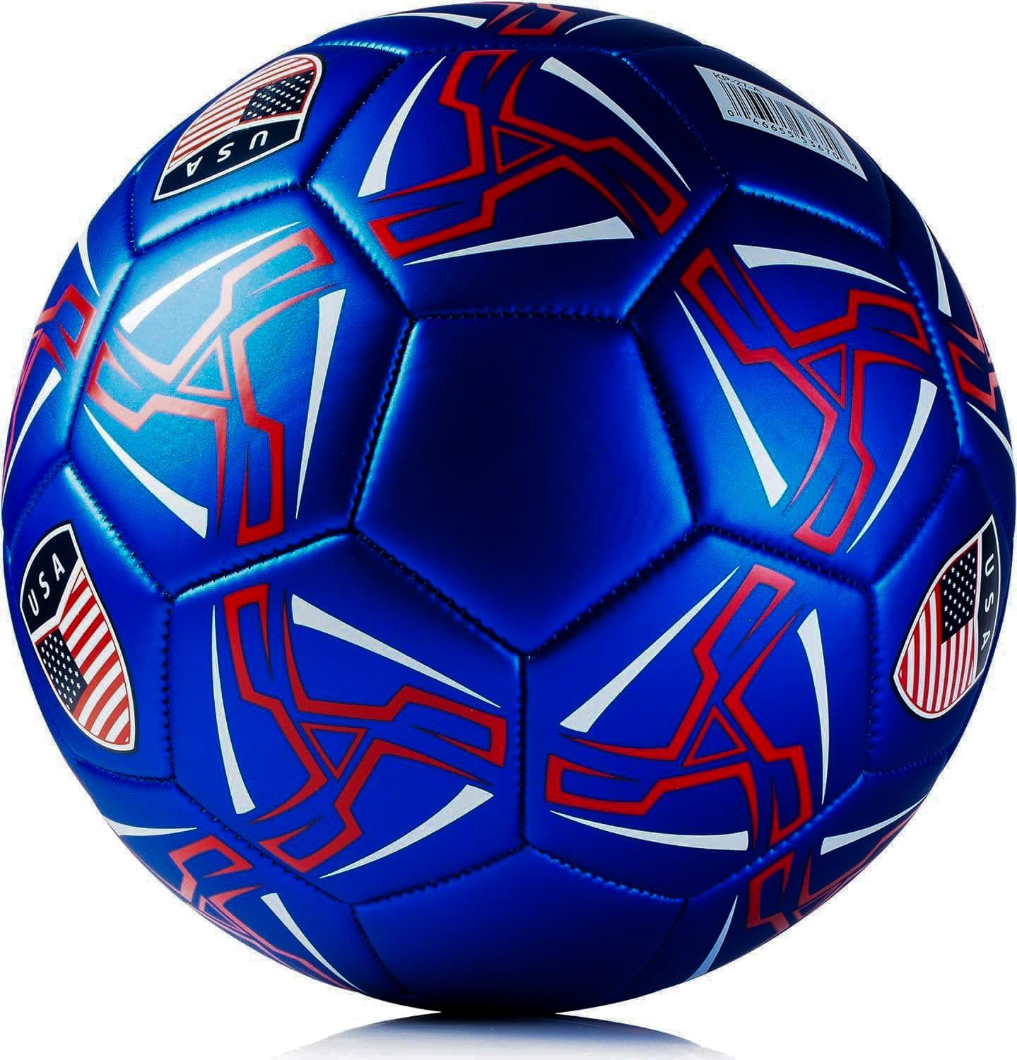 Western Star Soccer Ball USA Size 4 & Size 5 - Official Match Grade Soccer Balls - Youth & Adult - Attractive and Durable Design - Image 2