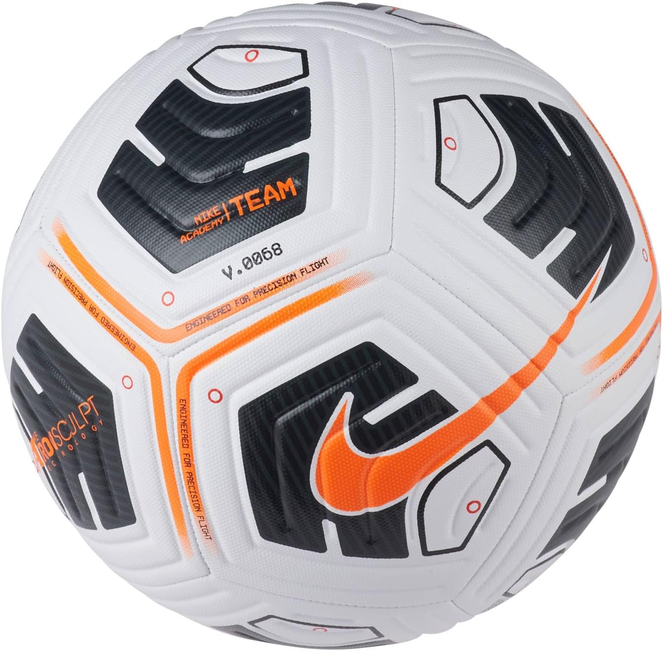 Soccer Ball, White, Black, Green, Size 5, 1 Pack, 1 Set, 1 Piece