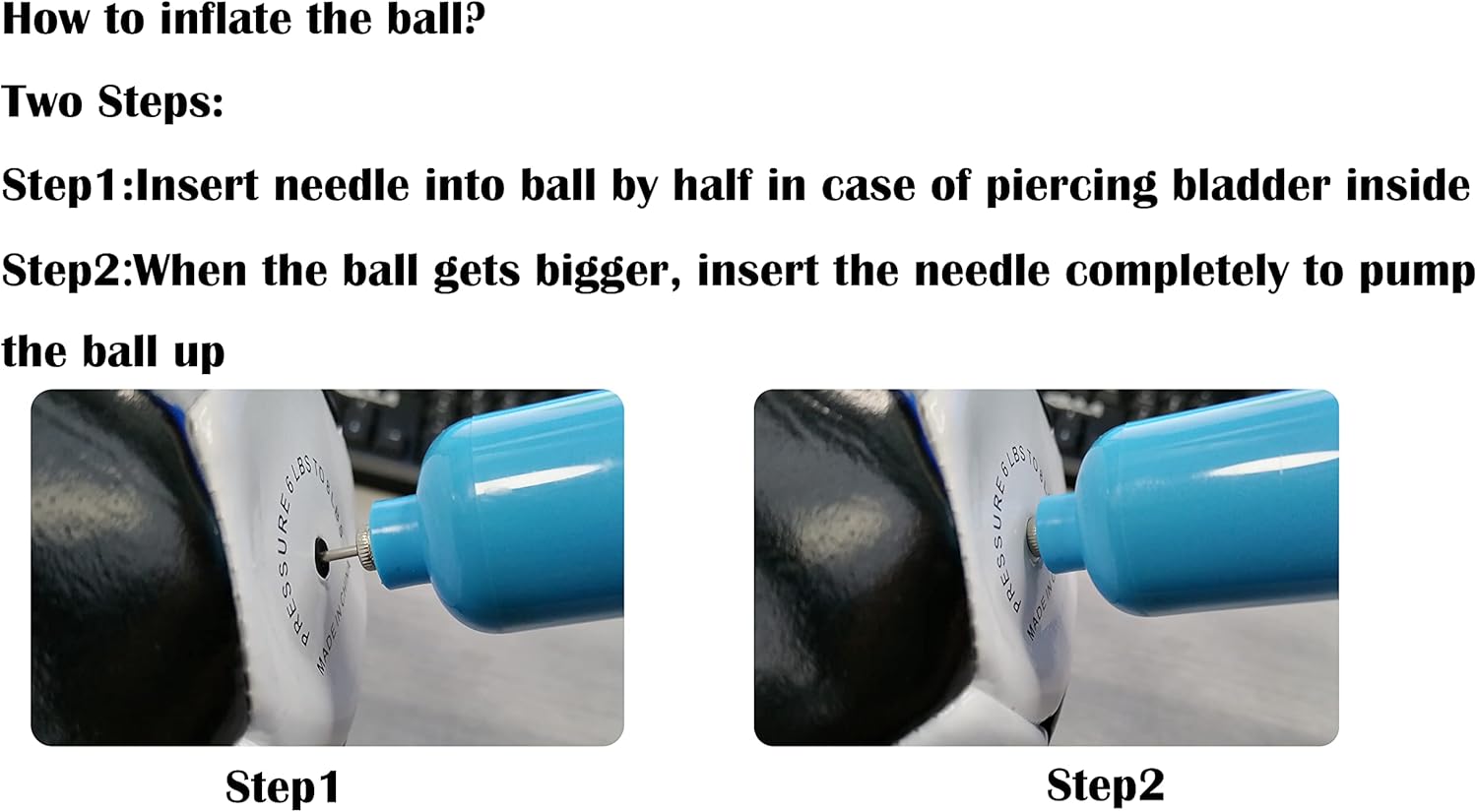 Soccer Ball Size 2 Small Pump with Needle Indoor and Outdoor Training Practice Couch School Gift for Toddlers Kids Boys Girls 3+ Years Old - Image 7