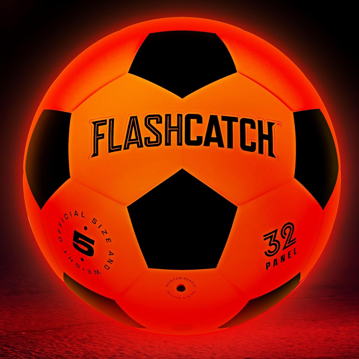 Light Up Soccer Ball - Glow in The Dark - NO 5 - Sports Gear Gifts for Boys & Girls 8-15+ Year Old - Kids, Teens Gift Birthday Ideas - Cool Boy Toys Ages 8 to 15 Glowing Night Activity - Image 9