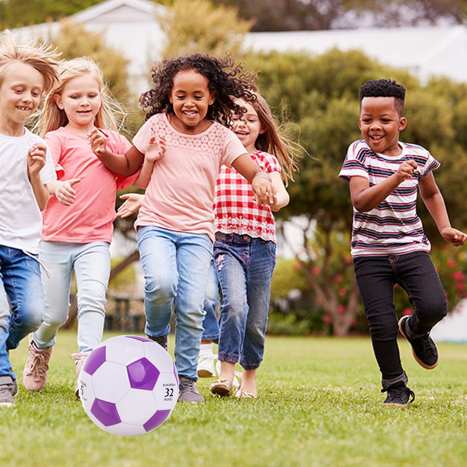 Soccer Ball Size 2 Small Pump with Needle Indoor and Outdoor Training Practice Couch School Gift for Toddlers Kids Boys Girls 3+ Years Old - Image 6