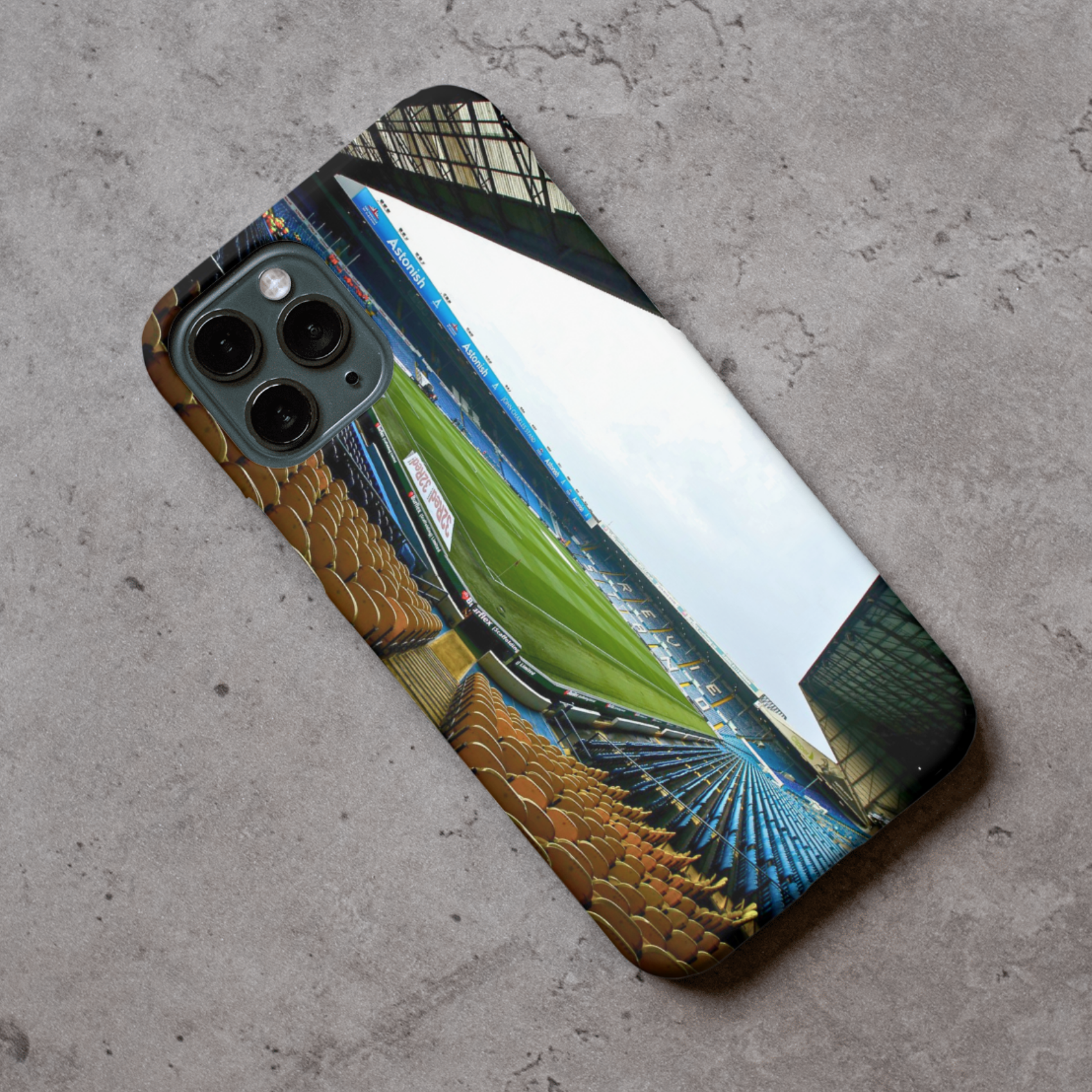 Leeds Stadium Protective Premium Hard Rubber Silicone Phone Case Cover