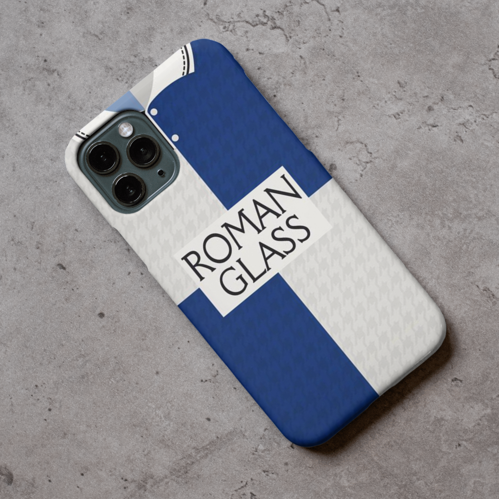 Bristol Rovers Home Retro Shirt Protective Premium Hard Rubber Silicone Phone Case Cover