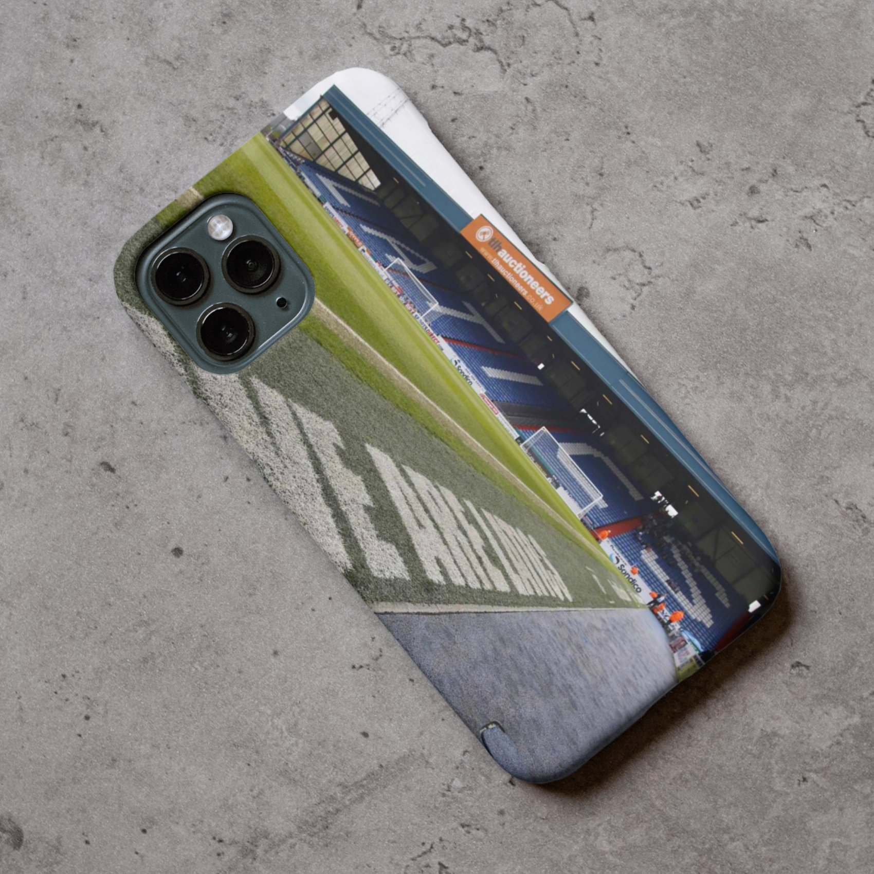 Oldham Stadium Protective Premium Hard Rubber Silicone Phone Case Cover