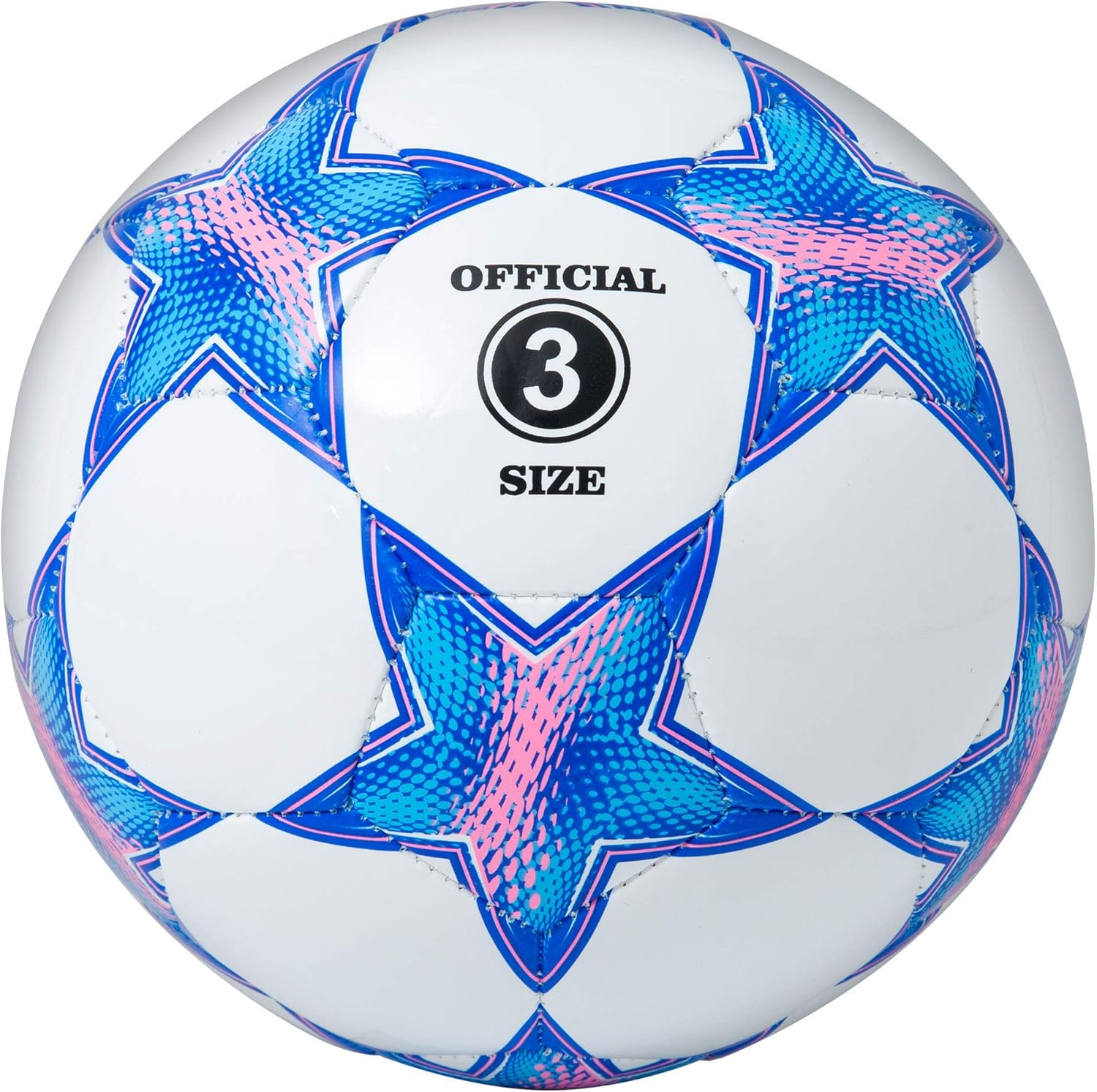 Soccer Ball Size 1.5 Size 3 Size 4 Size 5 for Kids and Adult, Ball Toys with Star Pattern Official Size Soccer Balls for Training, Playing, Boys, Girls, Toddlers, Adult
