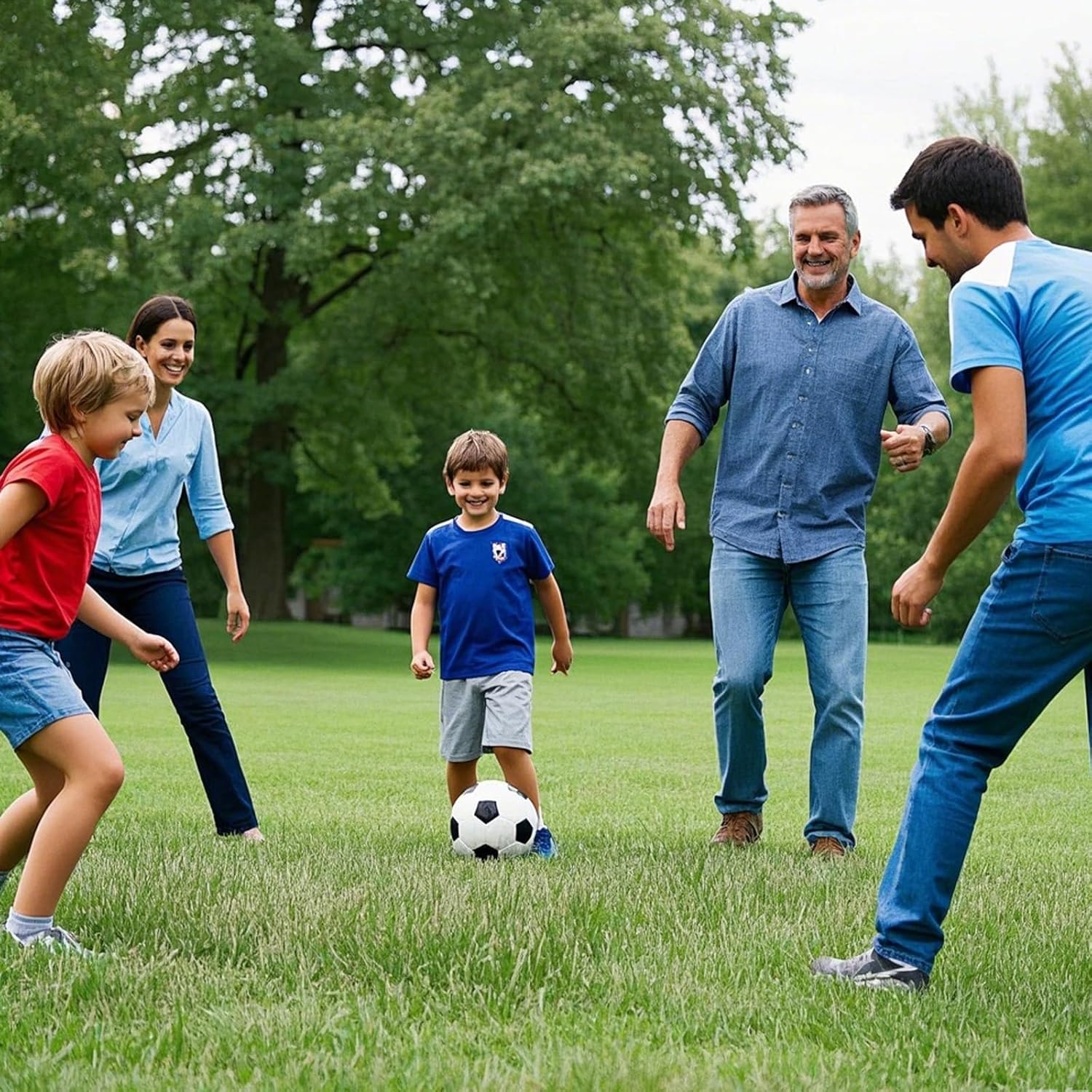 Soccer Ball Size 3 4 5 Kid Youth Adult for Fun Wear Resistant Leather Come with Inflator Training Practice Child Toy Balls Gift School Football Competition - Image 5