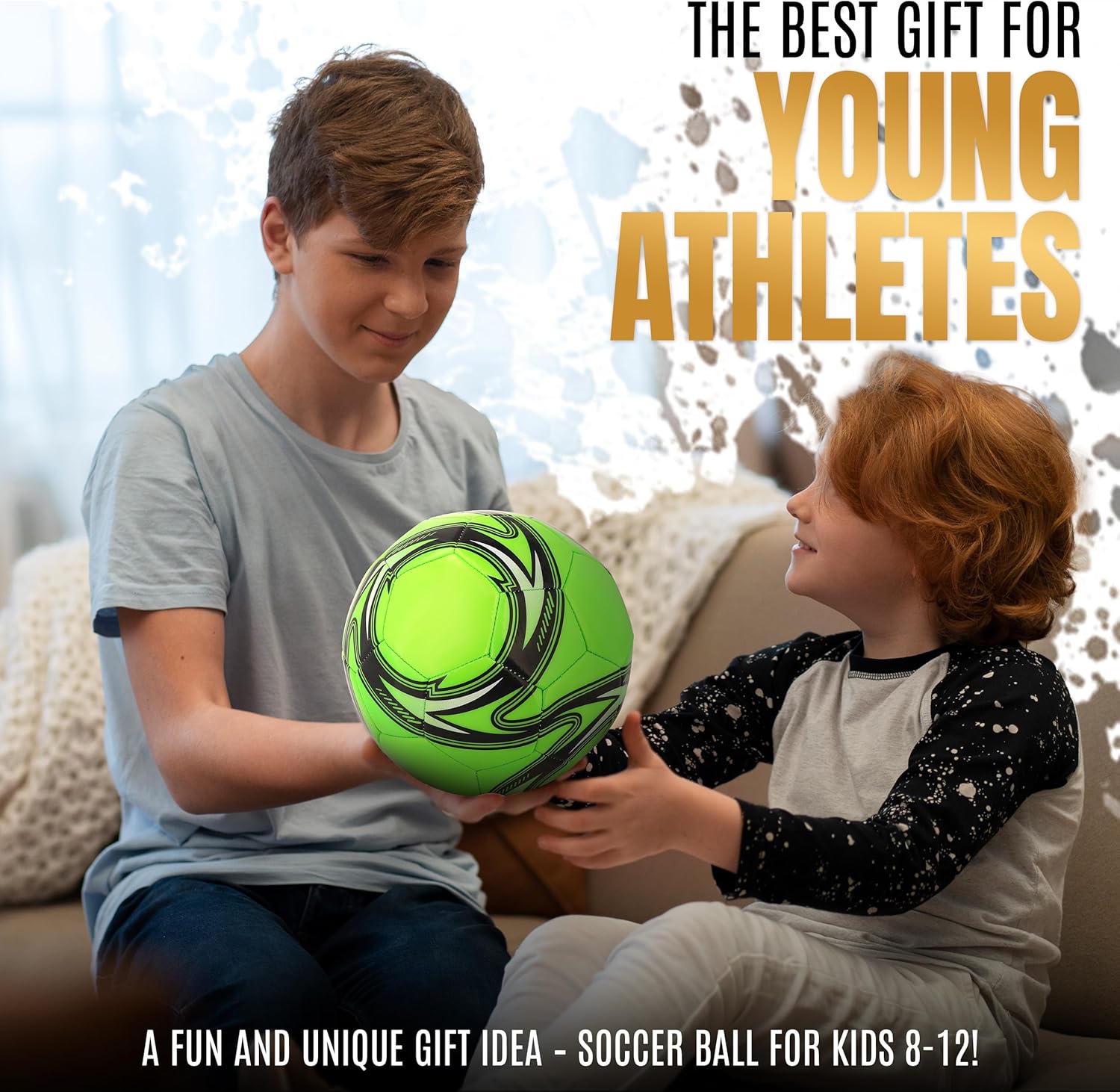 LED Light Up Soccer Ball - Size 4 & Size 5 - Only Rechargeable Soccer Ball - Attractive and Durable Designs - Gifts for Boys Ages 8-15 - Extra Bright - Image 9