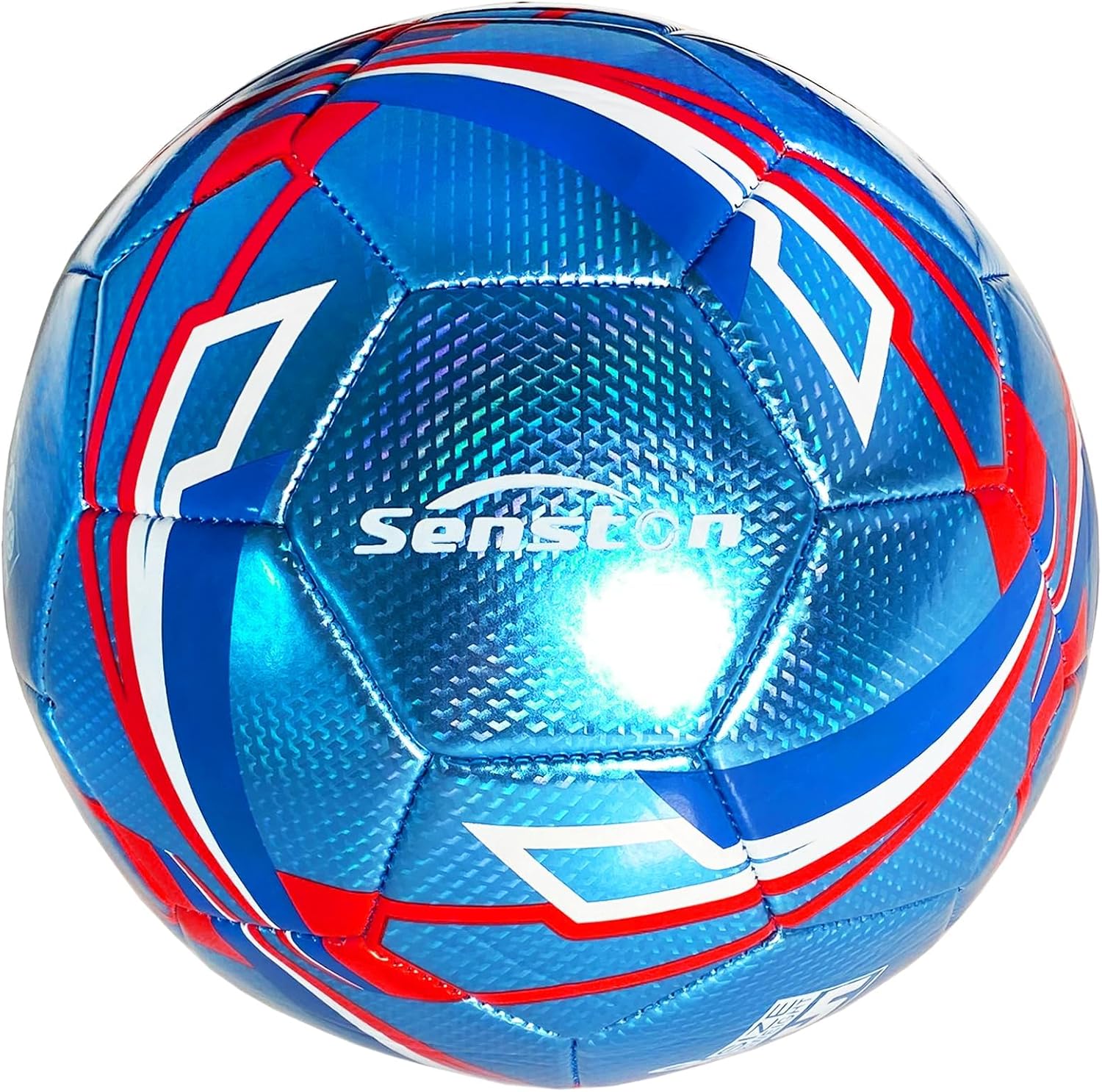 Senston Soccer Ball Size 3 & Size 4 & Size 5 for Kids and Adult Official Match Training Soccer Ball with Pump - Image 2