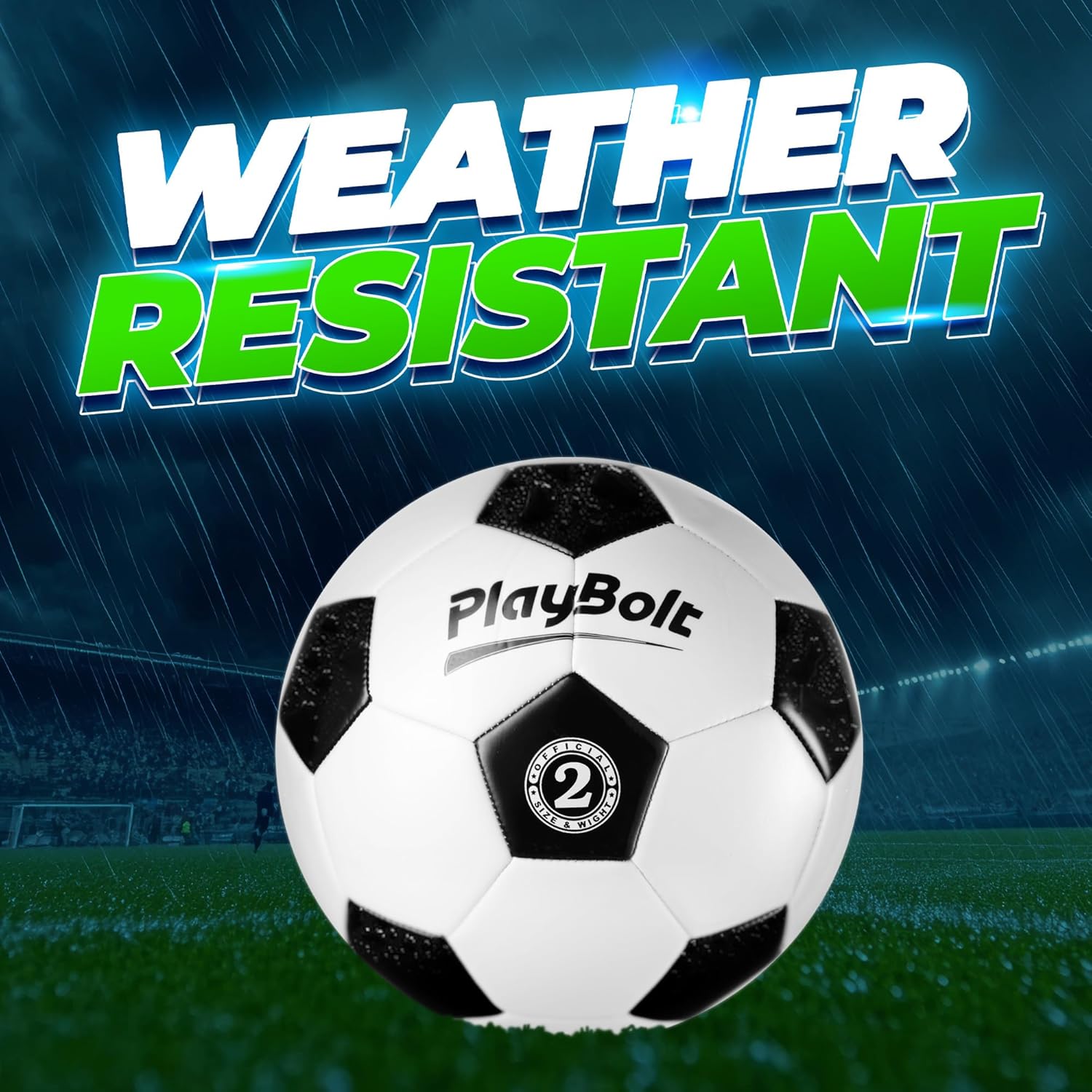 Soccer Ball Size 2 - (Pack of 1 or 4) Size 2 Soccer Balls w/Pump - Classic Black White for Kids Youth Toddler Sports, Indoor Outdoor - Image 8