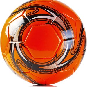 Western Star Soccer Ball Helix Size 3 & Size 4 & Size 5 - Official Match Weight - 6 Colors - Youth & Adult Soccer Players - Attractive and Durable Design