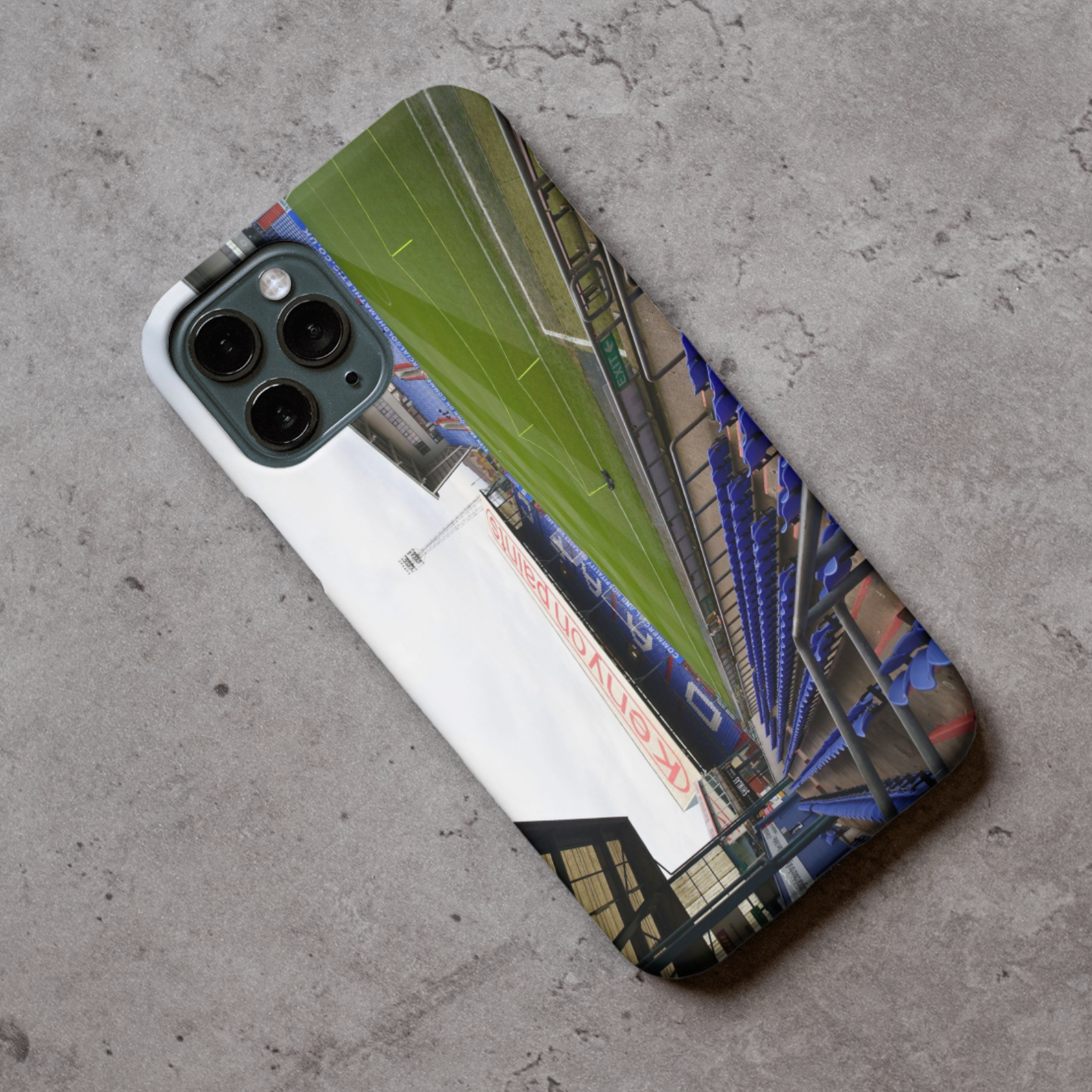 Oldham Stadium Protective Premium Hard Rubber Silicone Phone Case Cover