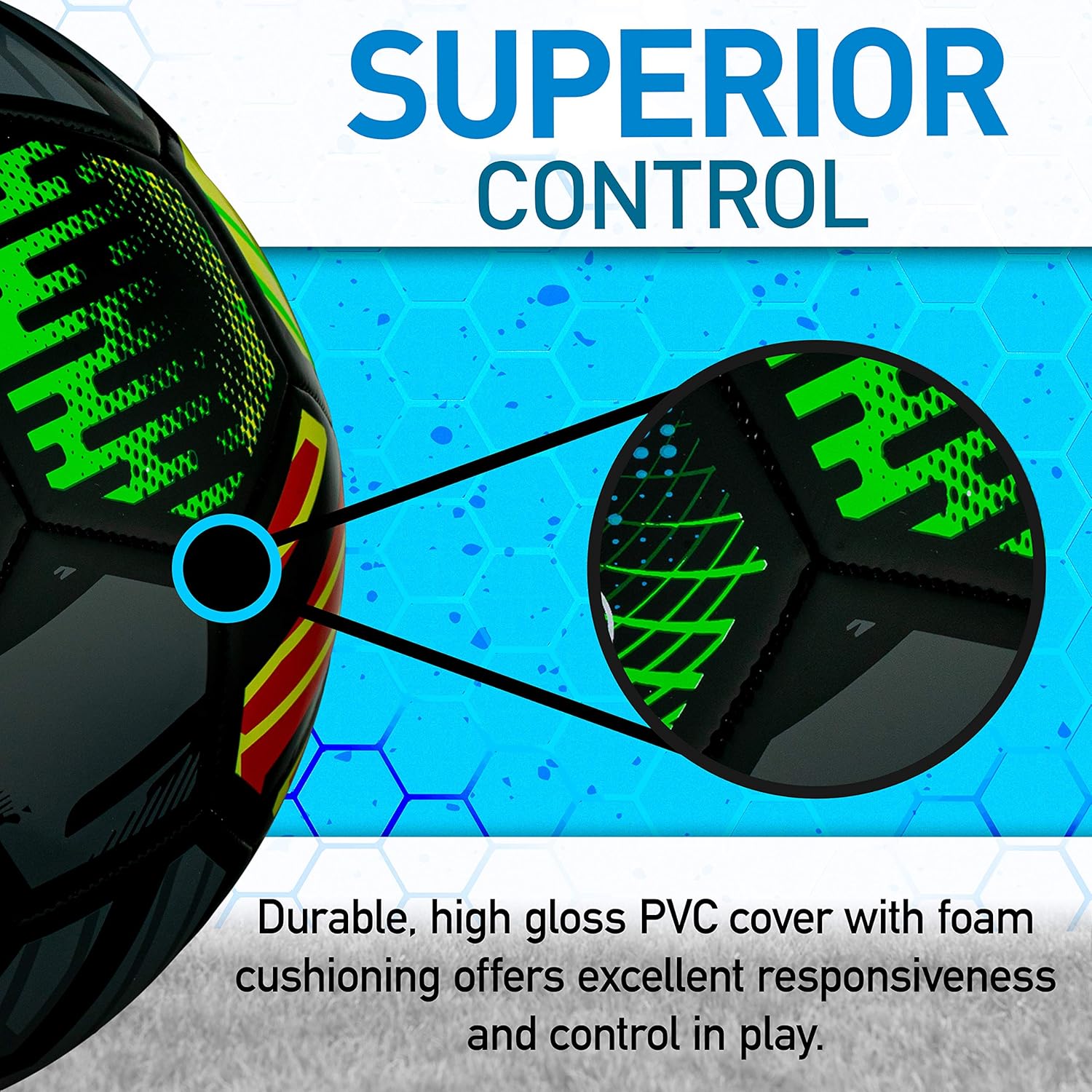 Franklin Sports Mystic Soccer Balls - Soccer Ball and Air Pump Sets - Multiple Size Soccer Balls - Soft Cover - Perfect for Kids and Adults - Image 4