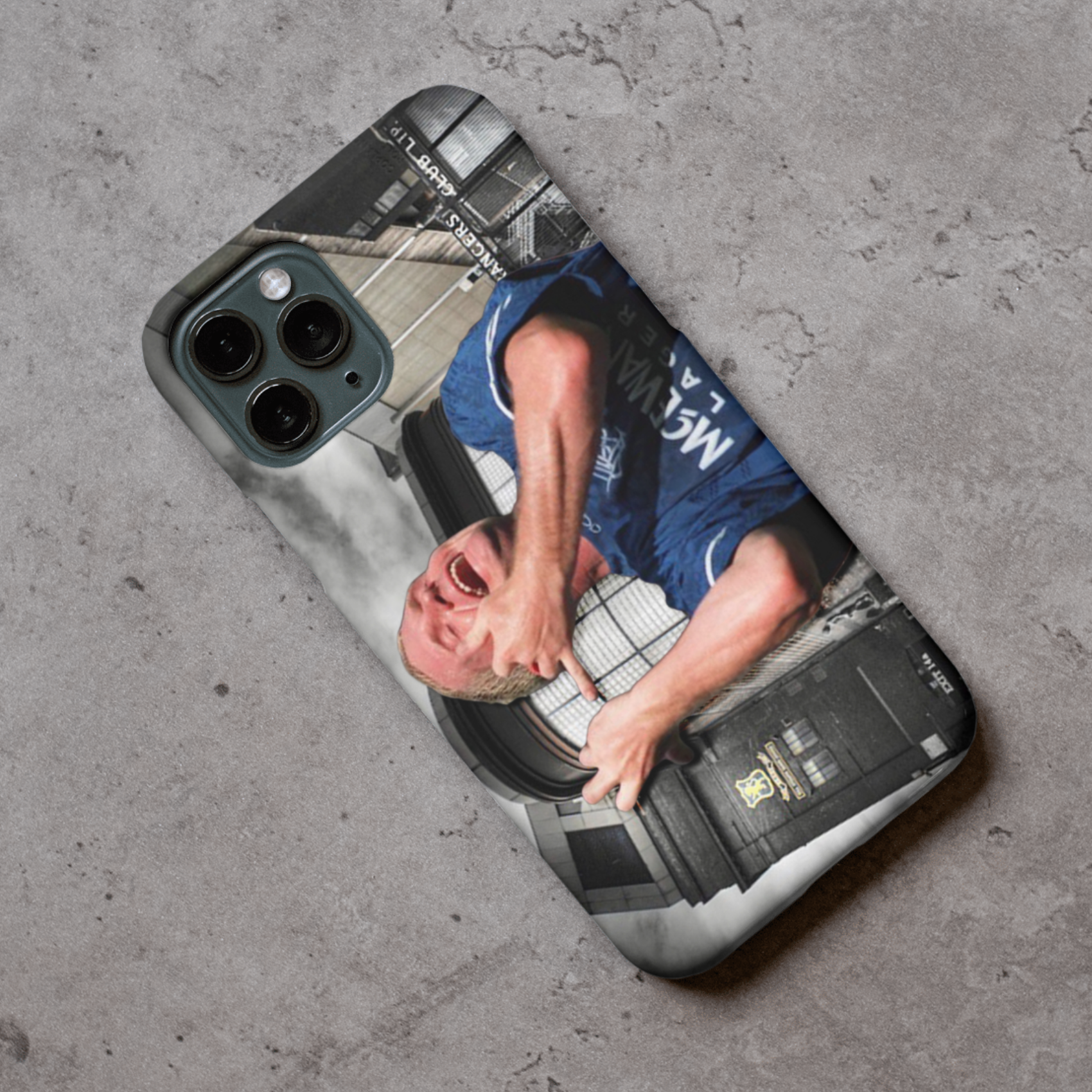 Rangers Gazza Hard Rubber Premium Phone Case (Free P&P)