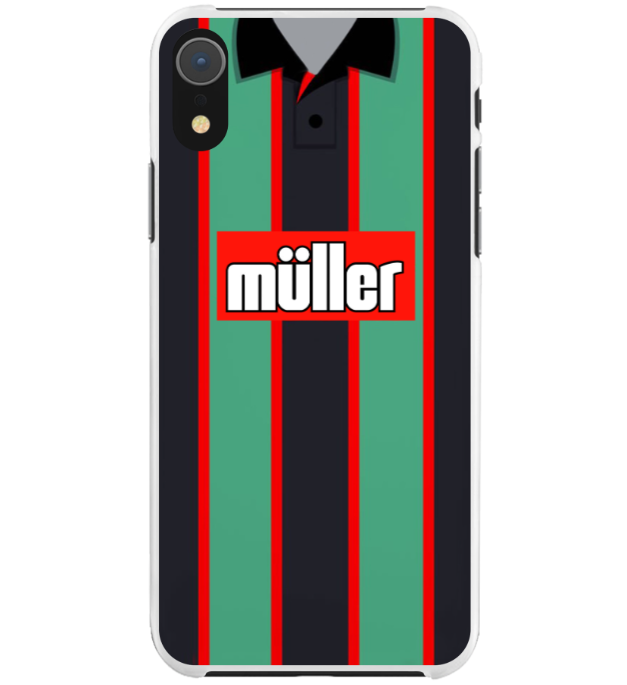 Aston Villa 1993 Away Shirt Protective Premium Hard Rubber Silicone Phone Case Cover - Image 4