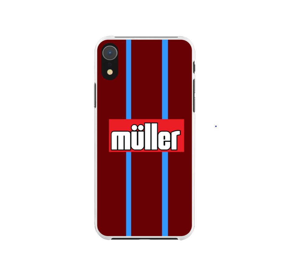 Aston Villa Retro Home Shirt Protective Premium Hard Rubber Silicone Phone Case Cover - Image 3